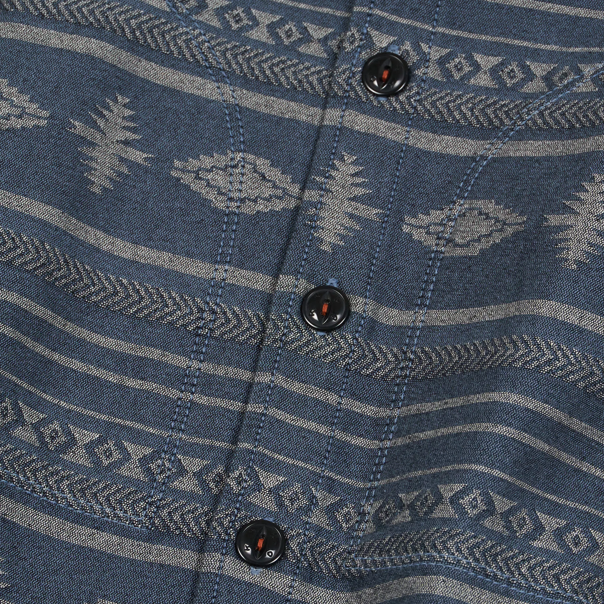 Hiroshi Kato Jaquard Overshirt Shirt Jacket sold by DeeCee style product image thumbnail 4