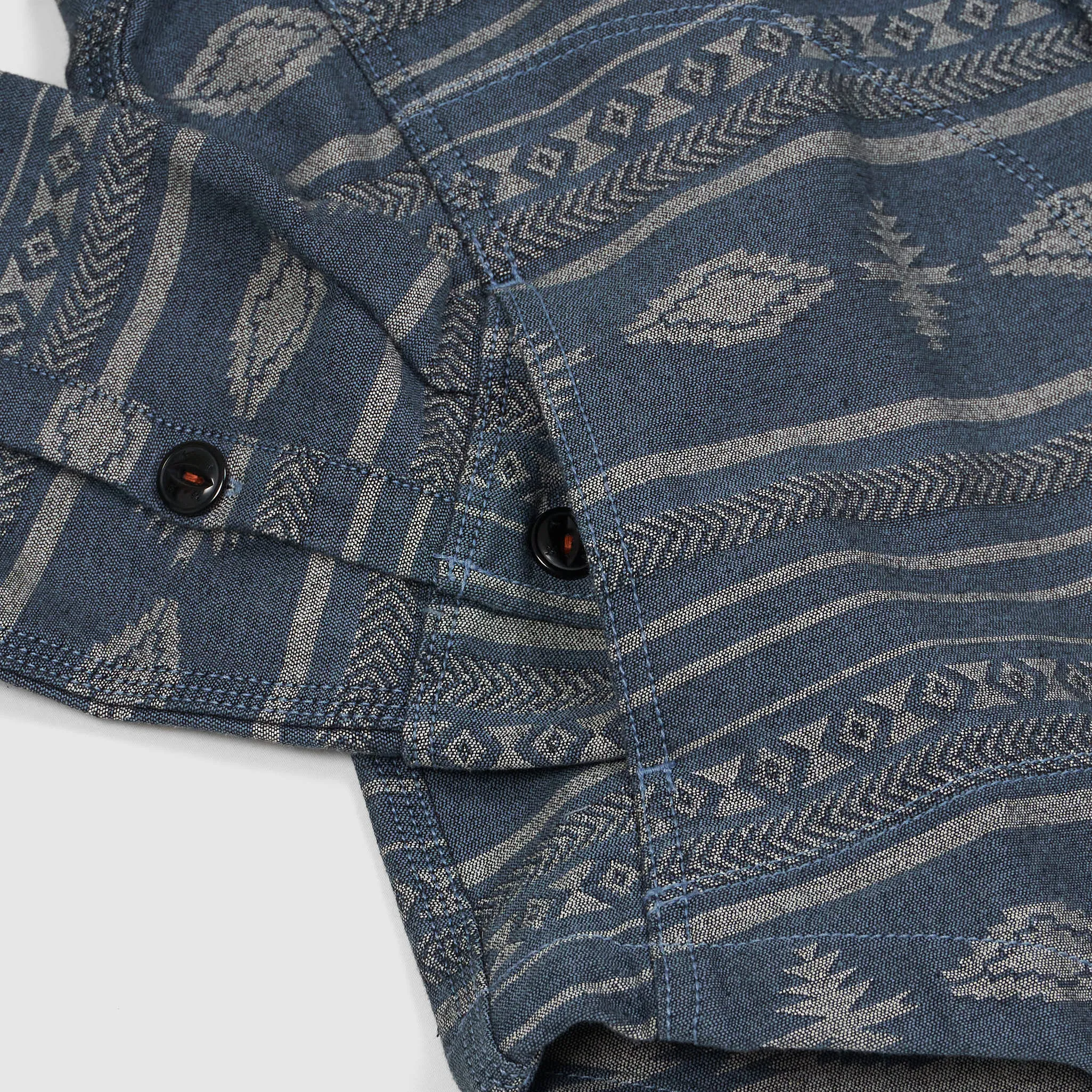 Hiroshi Kato Jaquard Overshirt Shirt Jacket sold by DeeCee style product image thumbnail 5