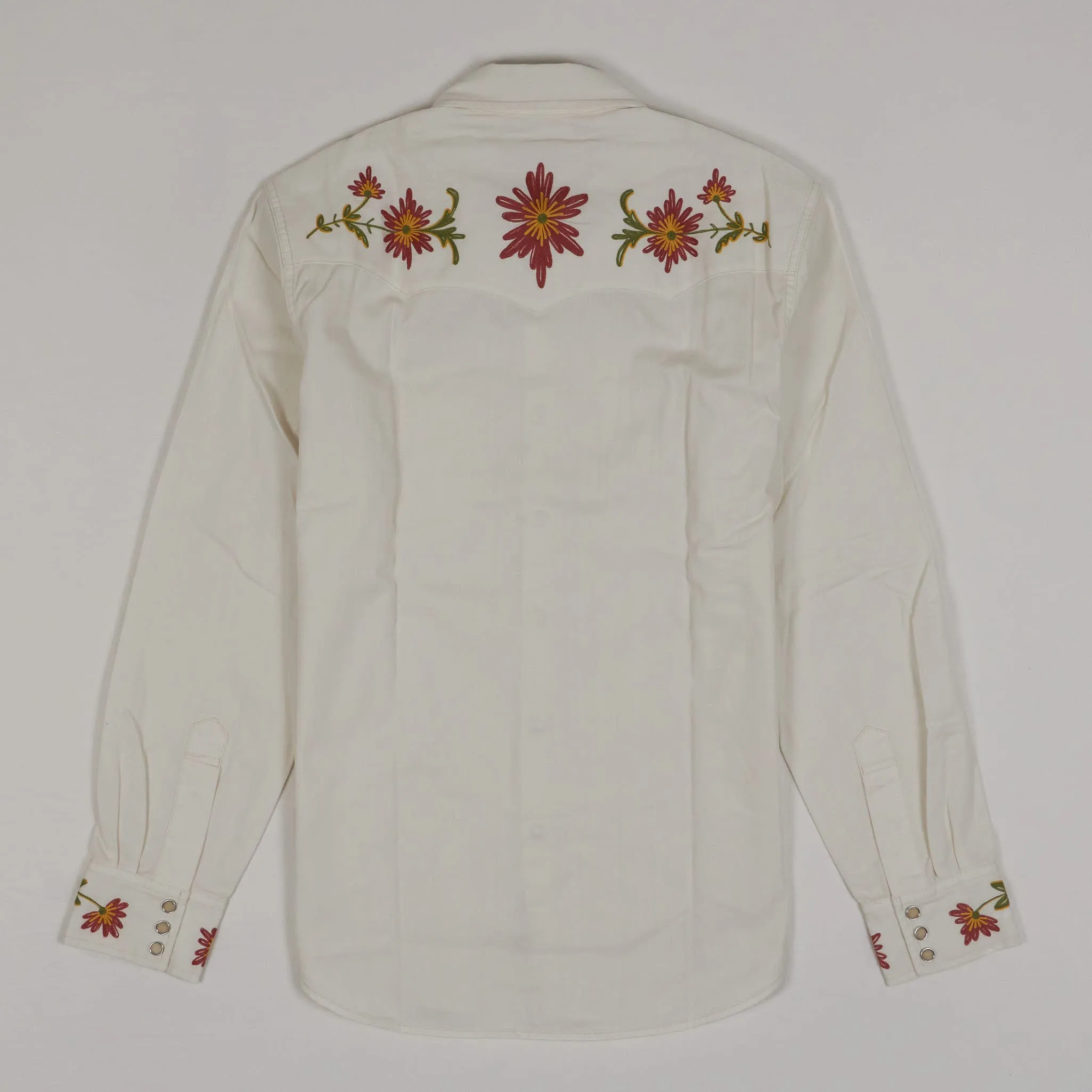 Double RL Embroidered Western Sawtooth Pocket Shirt sold by DeeCee style product image thumbnail 2