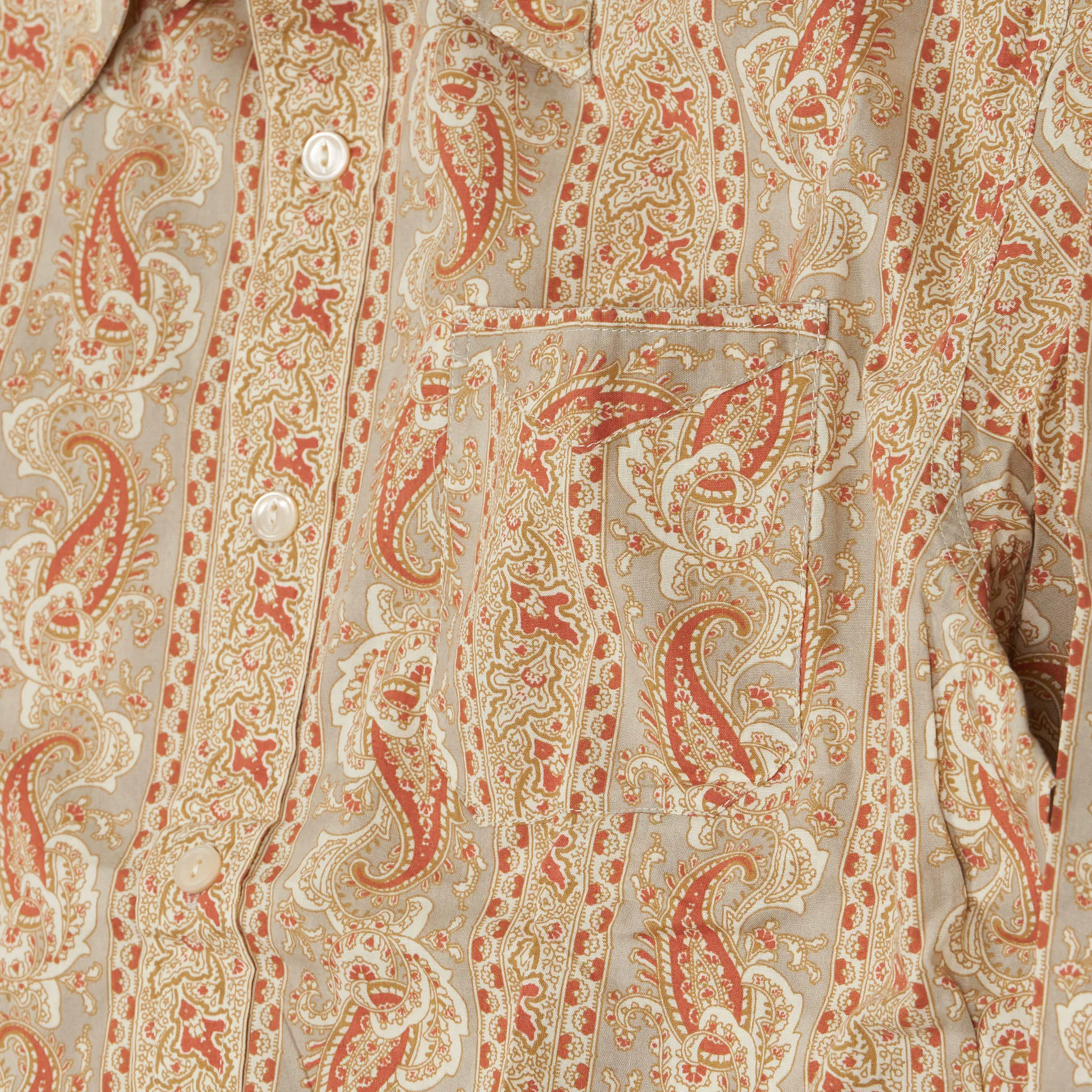 Double RL Long Sleeve Paisley-Print Work Shirt sold by DeeCee style product image thumbnail 5