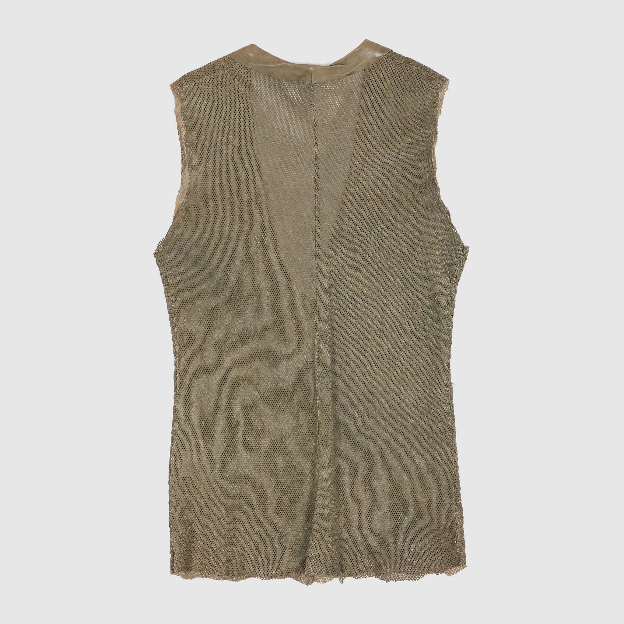 Salvatore Santoro Ladies Perforated Leather Vest sold by DeeCee style product image thumbnail 2