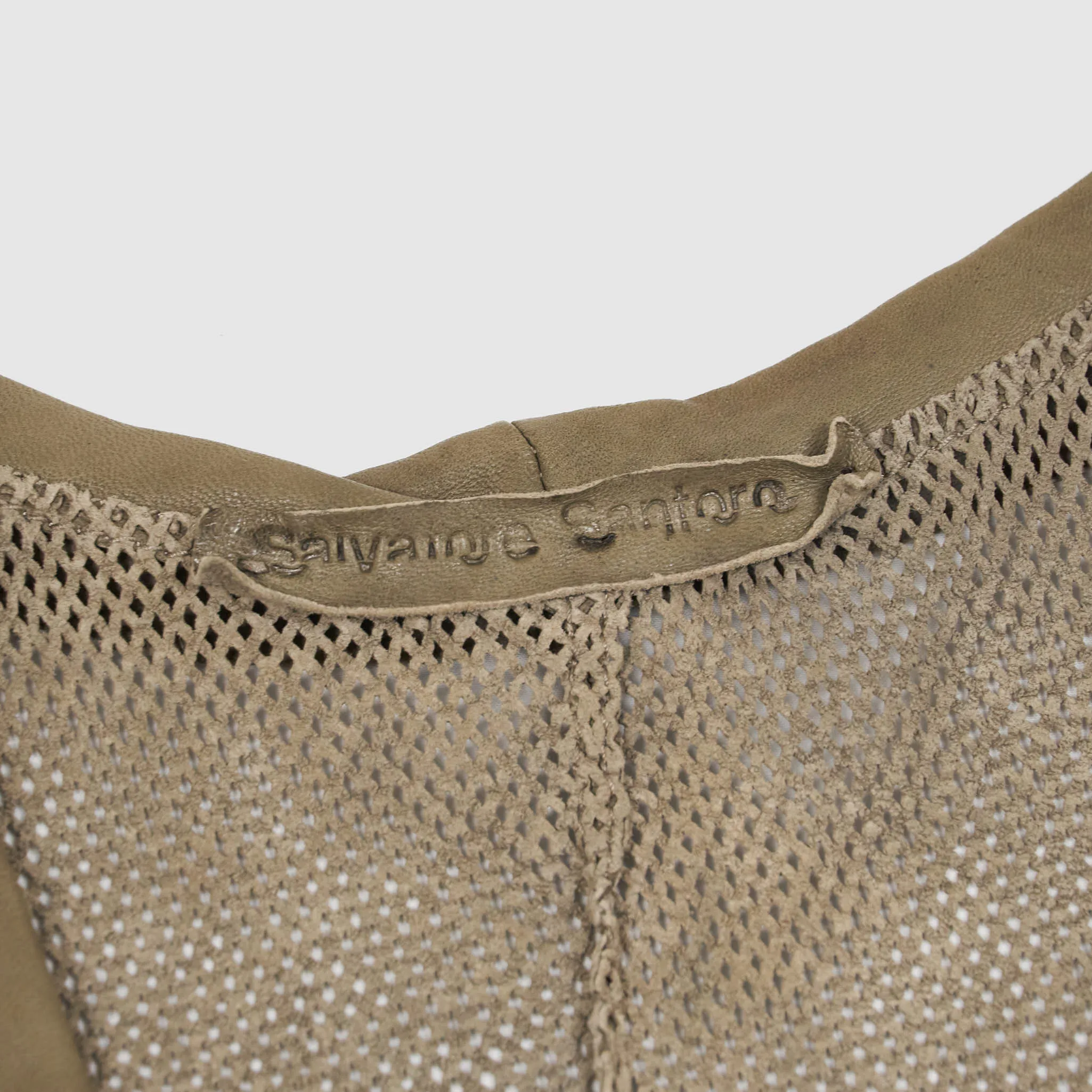 Salvatore Santoro Ladies Perforated Leather Vest sold by DeeCee style product image thumbnail 4