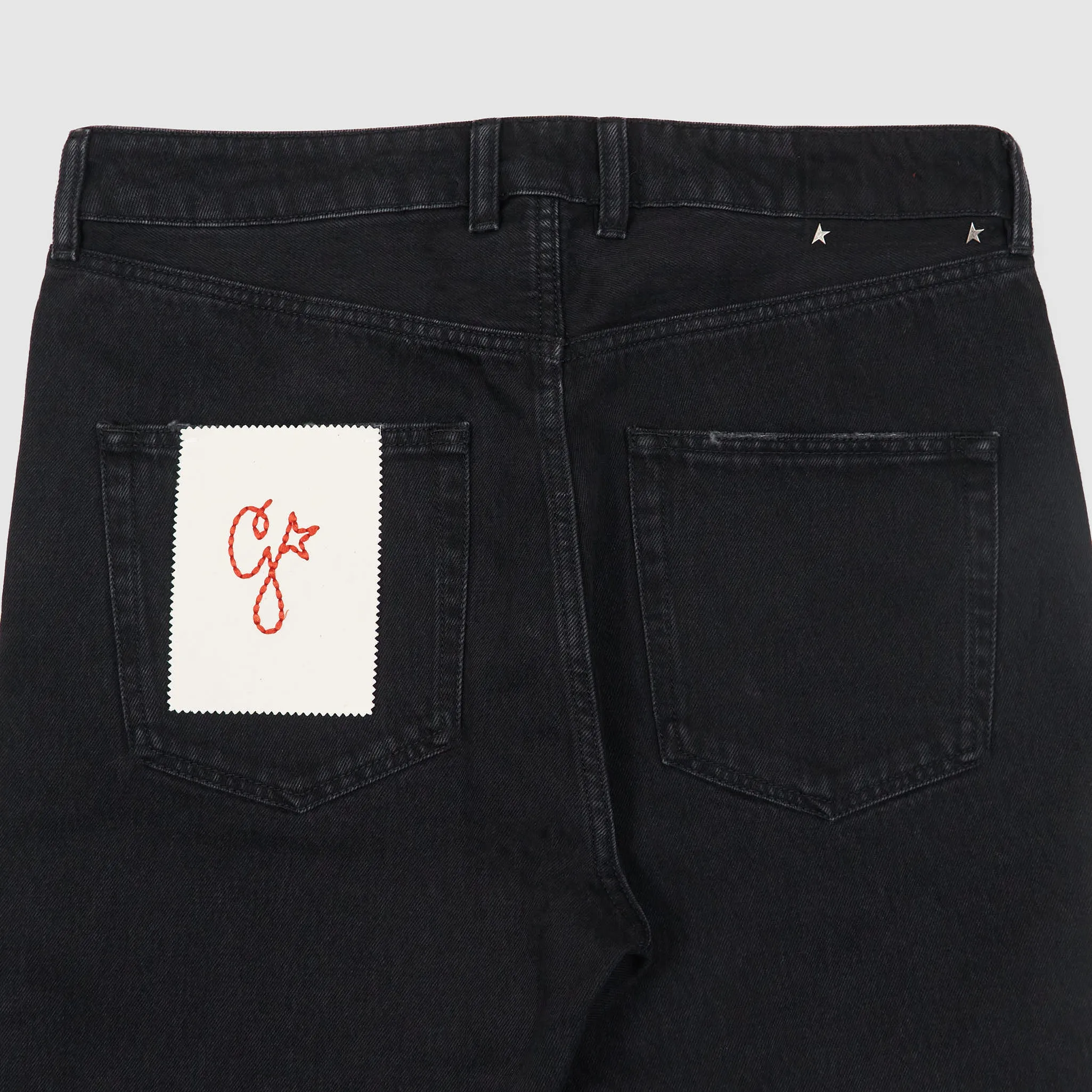 Golden Goose 5-Pocket Black Denim Relaxed Jeans sold by DeeCee style product image thumbnail 5