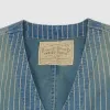 Double RL Dotted  Striped Twill Vest sold by DeeCee style