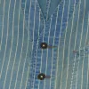 Double RL Dotted  Striped Twill Vest sold by DeeCee style