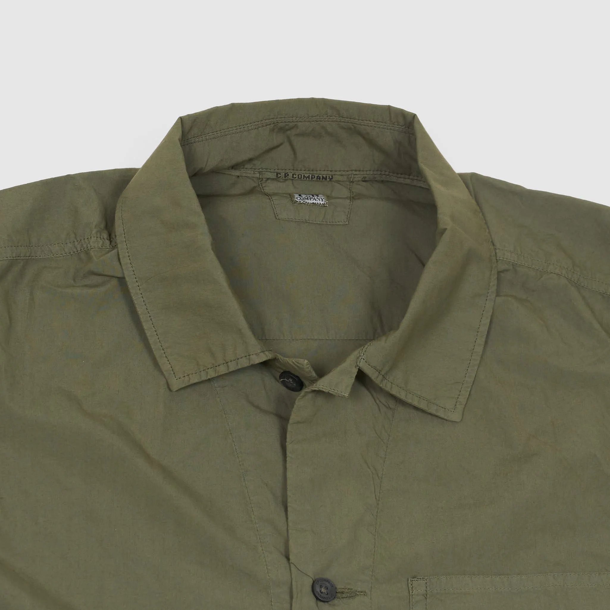 C.P. Company Popeline Long Sleeve Overshirt sold by DeeCee style product image thumbnail 3