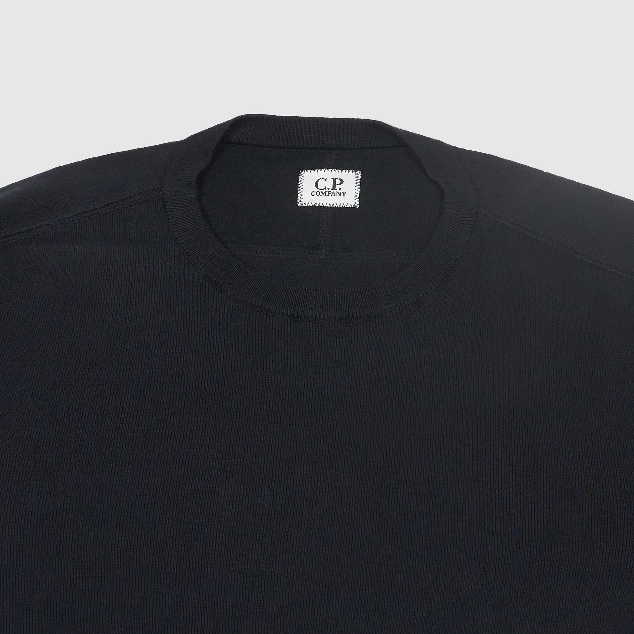 C.P. Company Knitted Sea Island Cotton Crew Neck Sweater sold by DeeCee style product image thumbnail 3