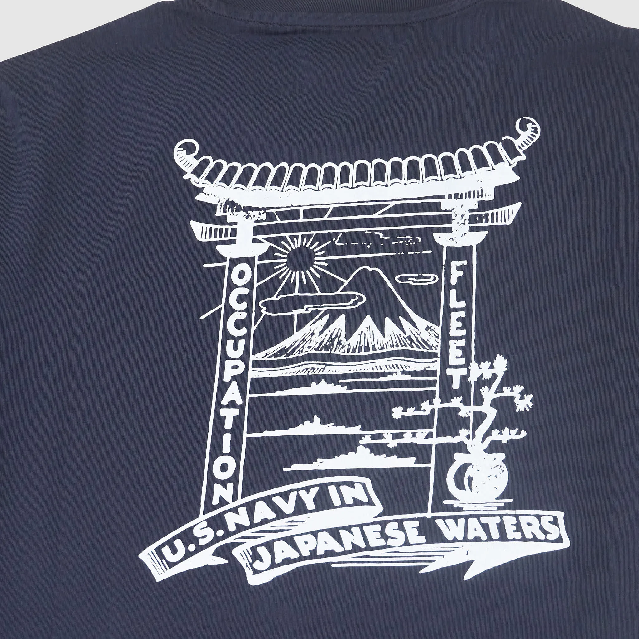Bl'ker Tee Short Sleeve Crew Neck USN Japan T-Shirt sold by DeeCee style product image thumbnail 4