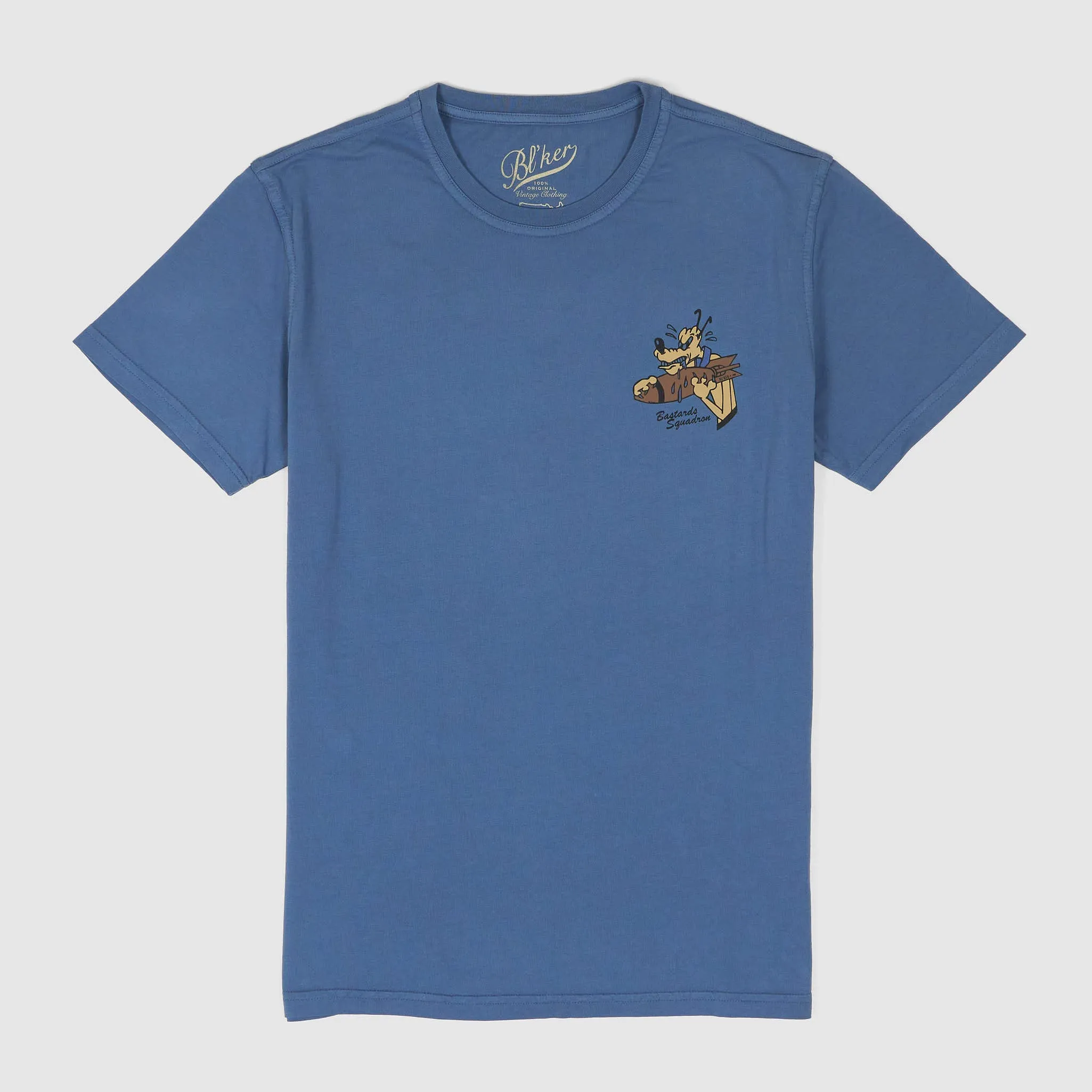 Bl'ker Tee Short Sleeve Crew Neck Flying Dogs T-Shirt sold by DeeCee style