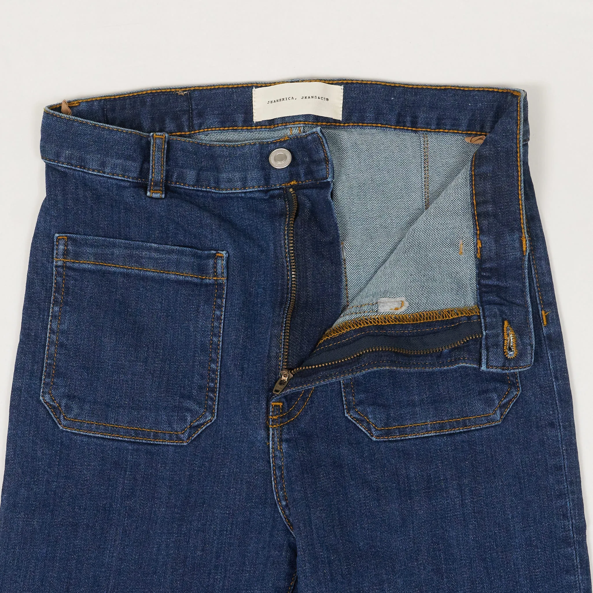 Jeanerica Ladies ST Monica Flared High Rise Denim Jeans sold by DeeCee style product image thumbnail 4