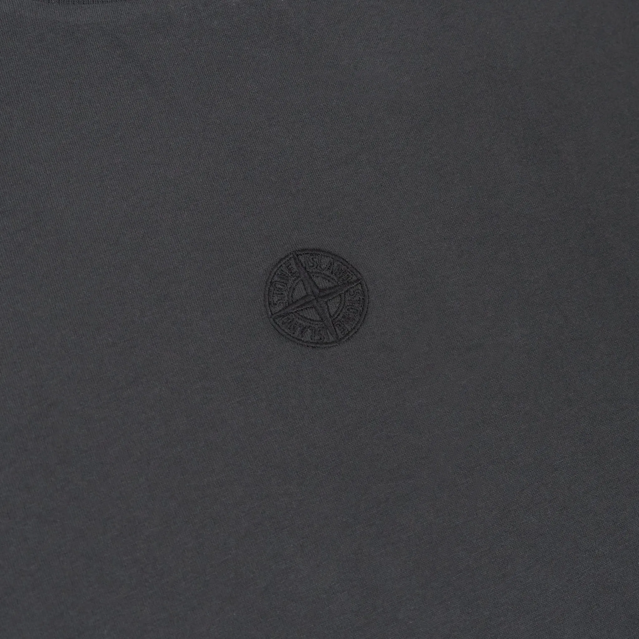 Stone Island Crew Neck Organic Cotton Embroidered Logo T-Shirt sold by DeeCee style product image thumbnail 5