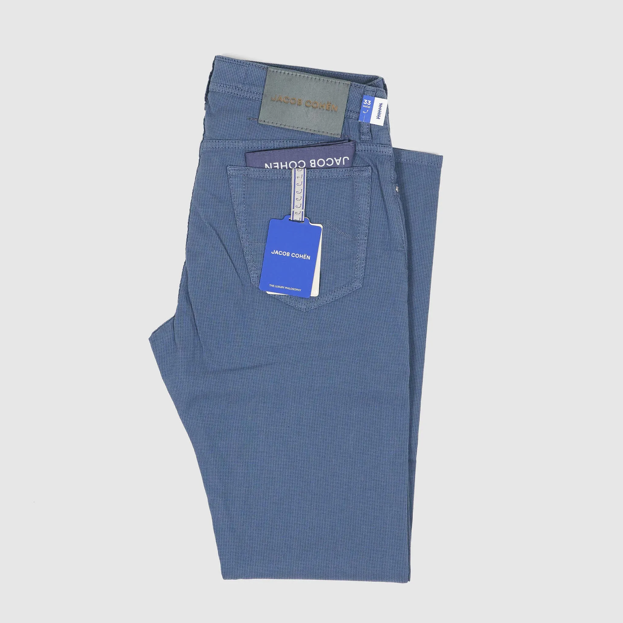 Jacob Cohen 5 Pocket Luxury Slim Fit Bard Pants sold by DeeCee style product image thumbnail 2