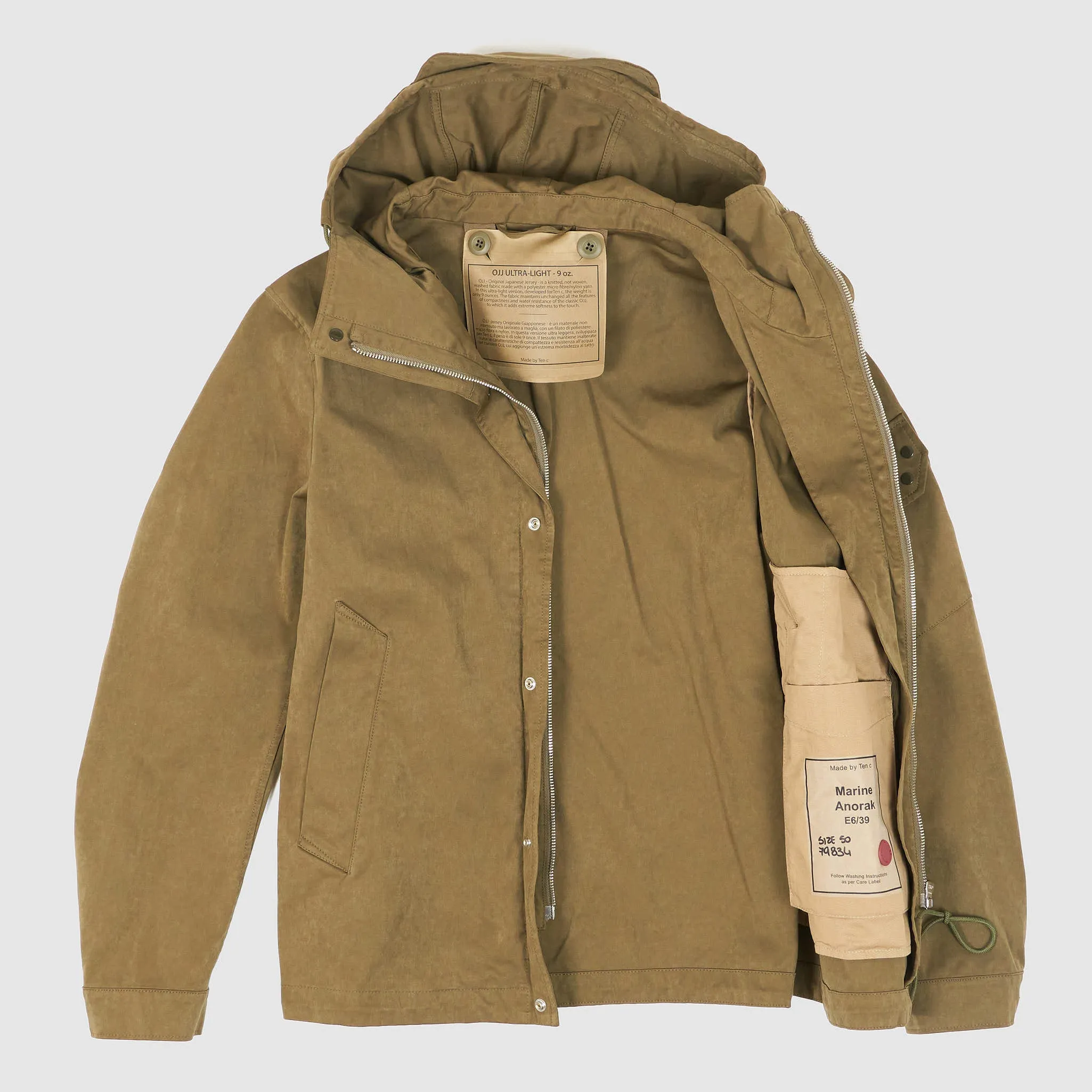 Ten c Marine Anorak Jacket sold by DeeCee style product image thumbnail 2