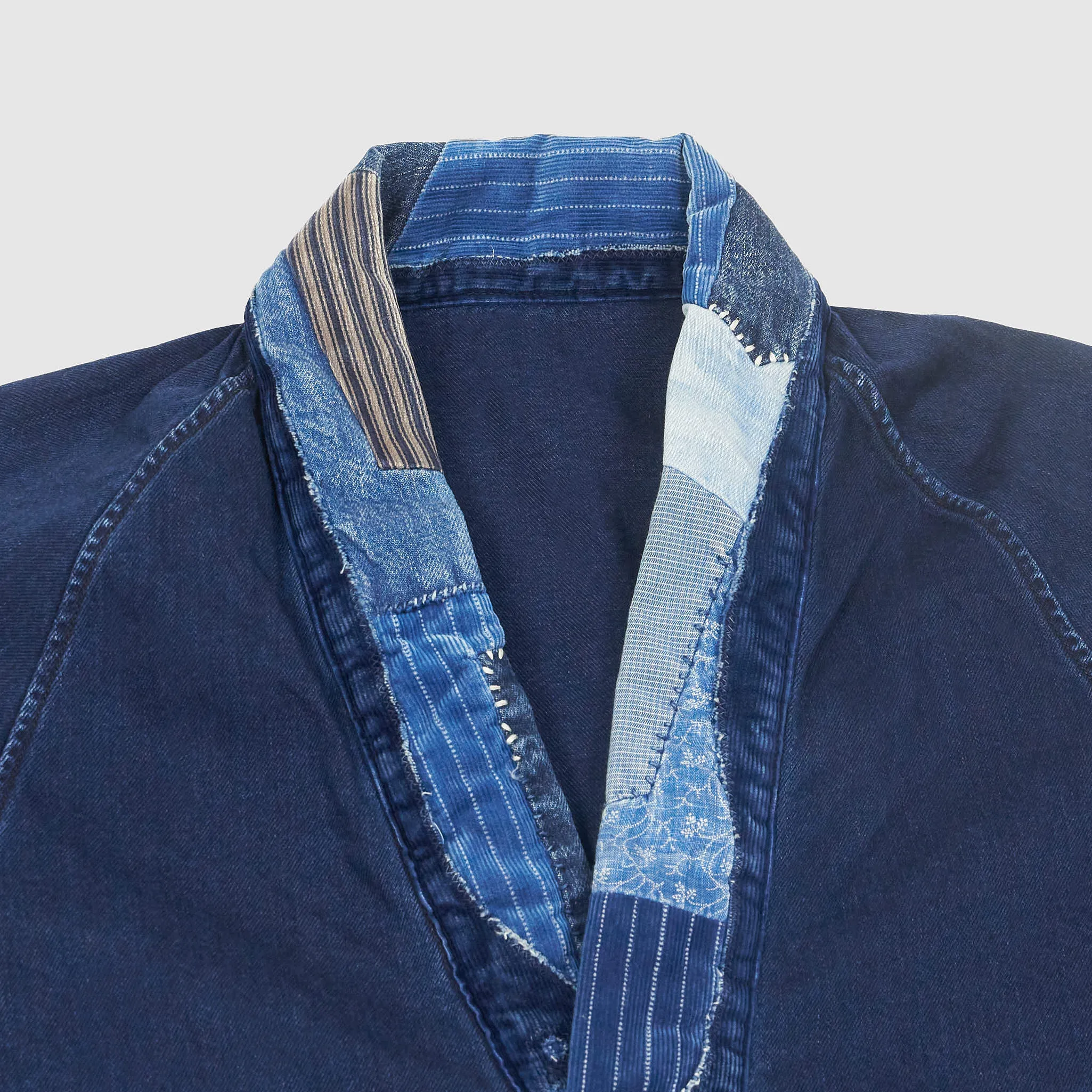 Kapital Kountry Disstressed 3 Buttons Noragi Remake Kimono Shirt sold by DeeCee style product image thumbnail 4