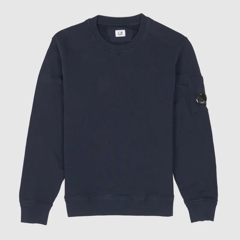 C.P. Company Cotton Fleece Crew Neck Sweater sold by DeeCee style