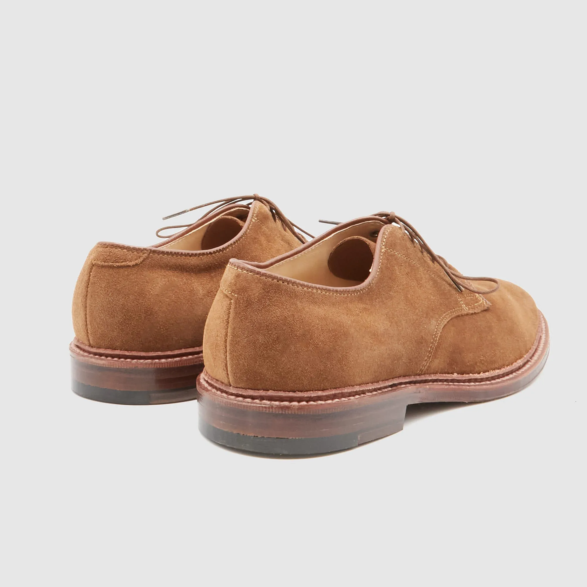 Alden Plain Toe Blucher quarter lined Snuff Suede Vamp 29336F sold by DeeCee style product image thumbnail 4