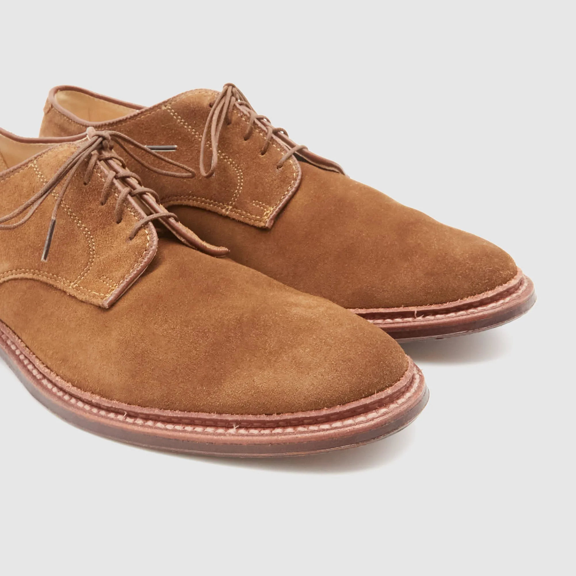 Alden Plain Toe Blucher quarter lined Snuff Suede Vamp 29336F sold by DeeCee style product image thumbnail 5