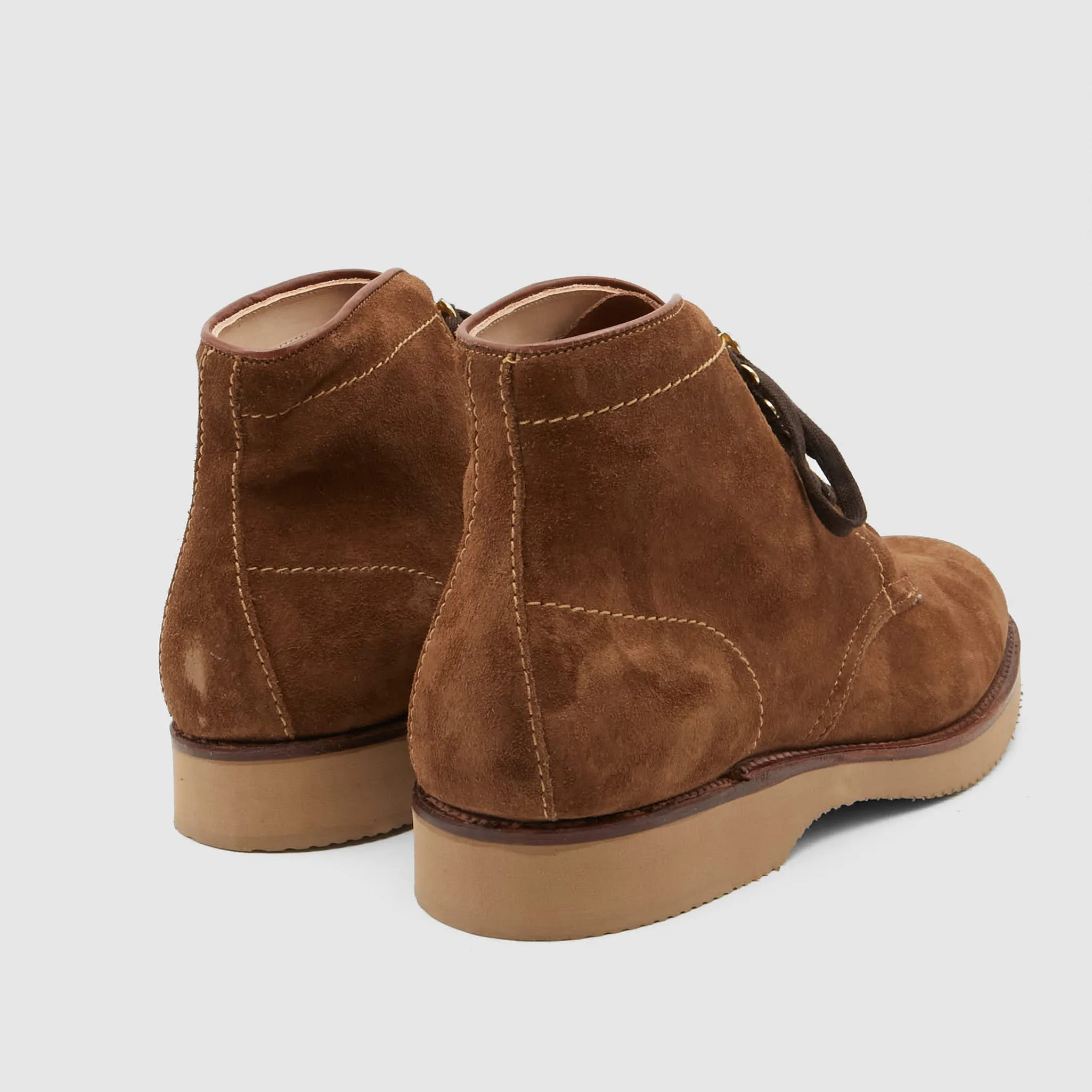 Alden Snuff Suede Lined Lace Up Boot sold by DeeCee style product image thumbnail 3