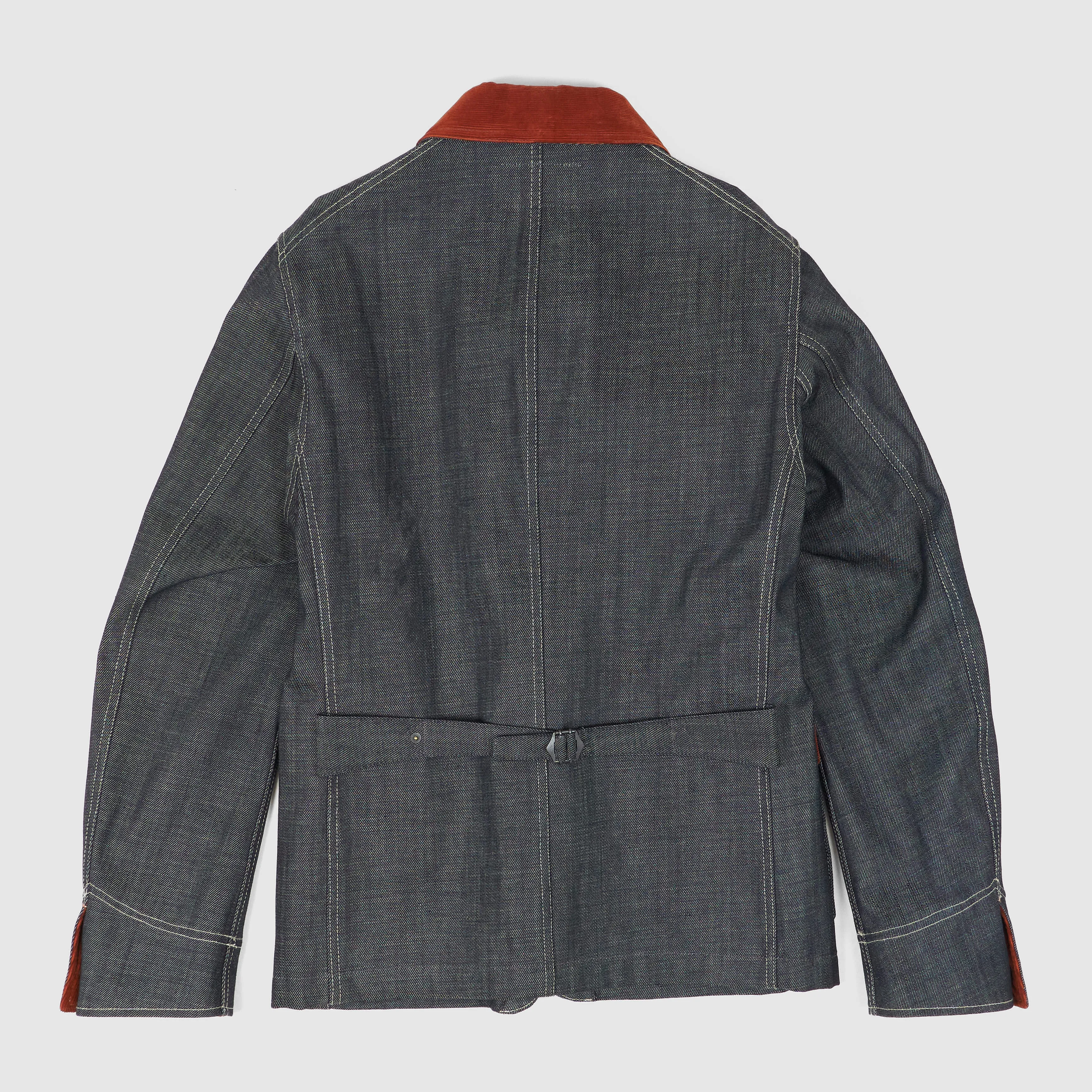Nanamica Gore-Tex® Wind Stopper® Denim Jacket with Corduroy Elements sold by DeeCee style product image thumbnail 3