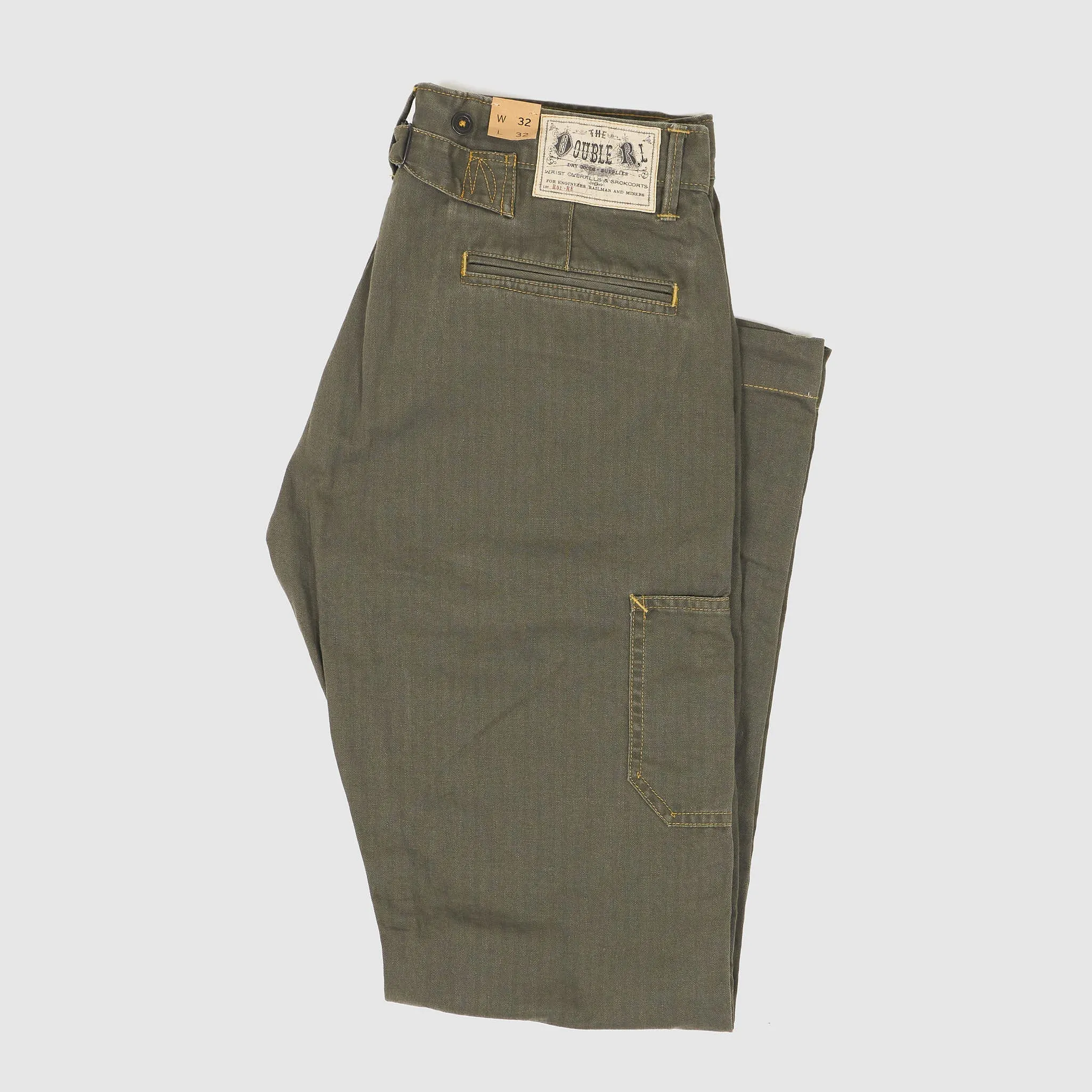 Double RL Flat Front Pocket Work Pants sold by DeeCee style product image thumbnail 2