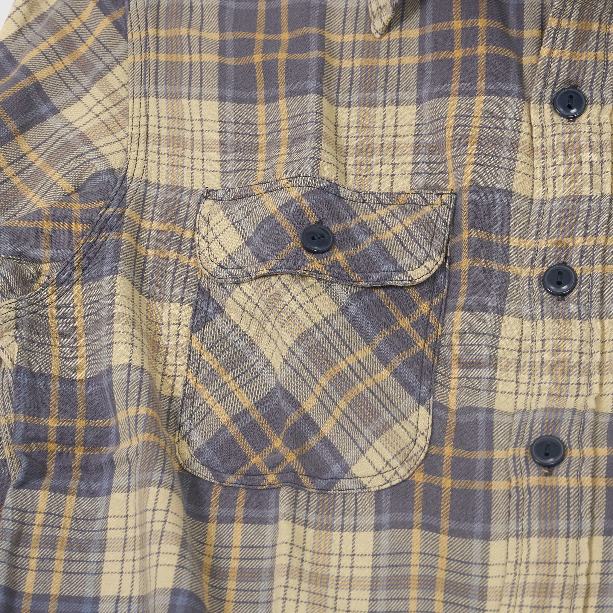 Double RL Plaid twill Workshirt sold by DeeCee style product image thumbnail 5