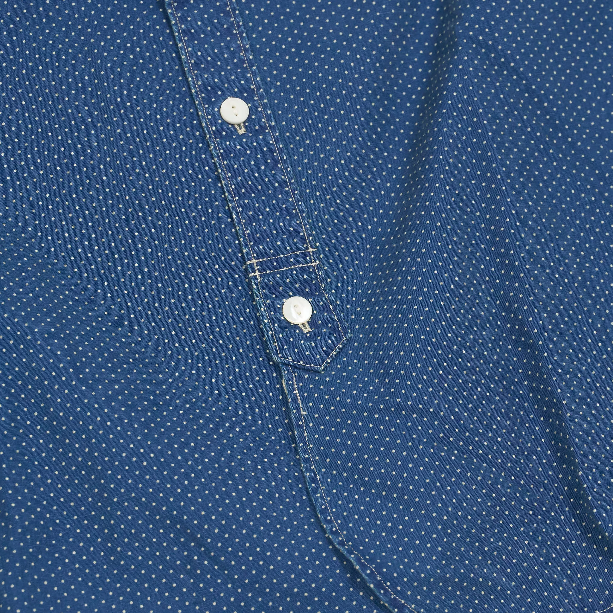 Double RL Indigo Woven Work Shirt sold by DeeCee style product image thumbnail 5