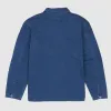 Double RL Herringbone Indigo Overshirt sold by DeeCee style