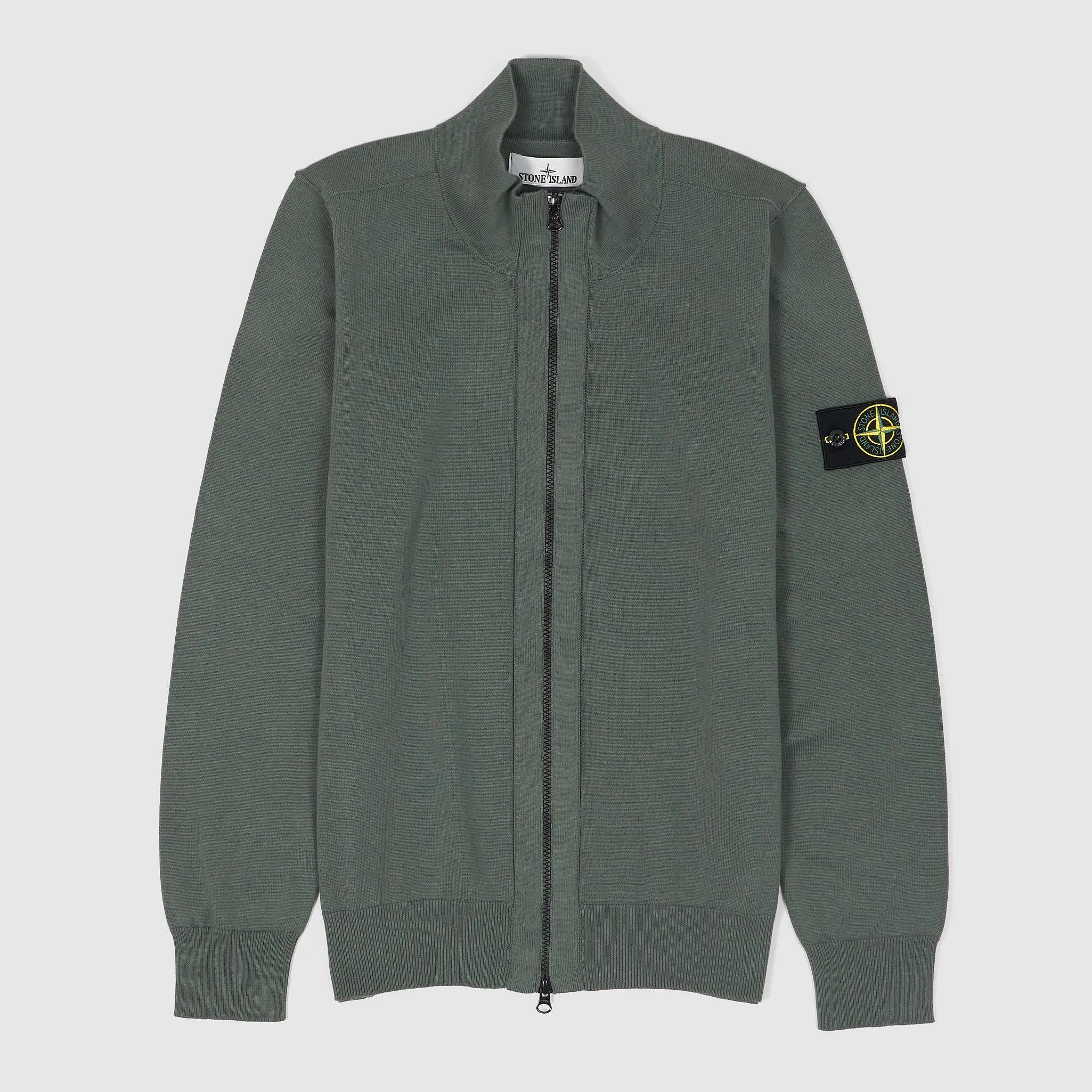 Stone Island Full Zip Stand Up Collar Cardigan sold by DeeCee style