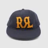 Double RL Hunter Logo Gold Wool Ball Cap sold by DeeCee style