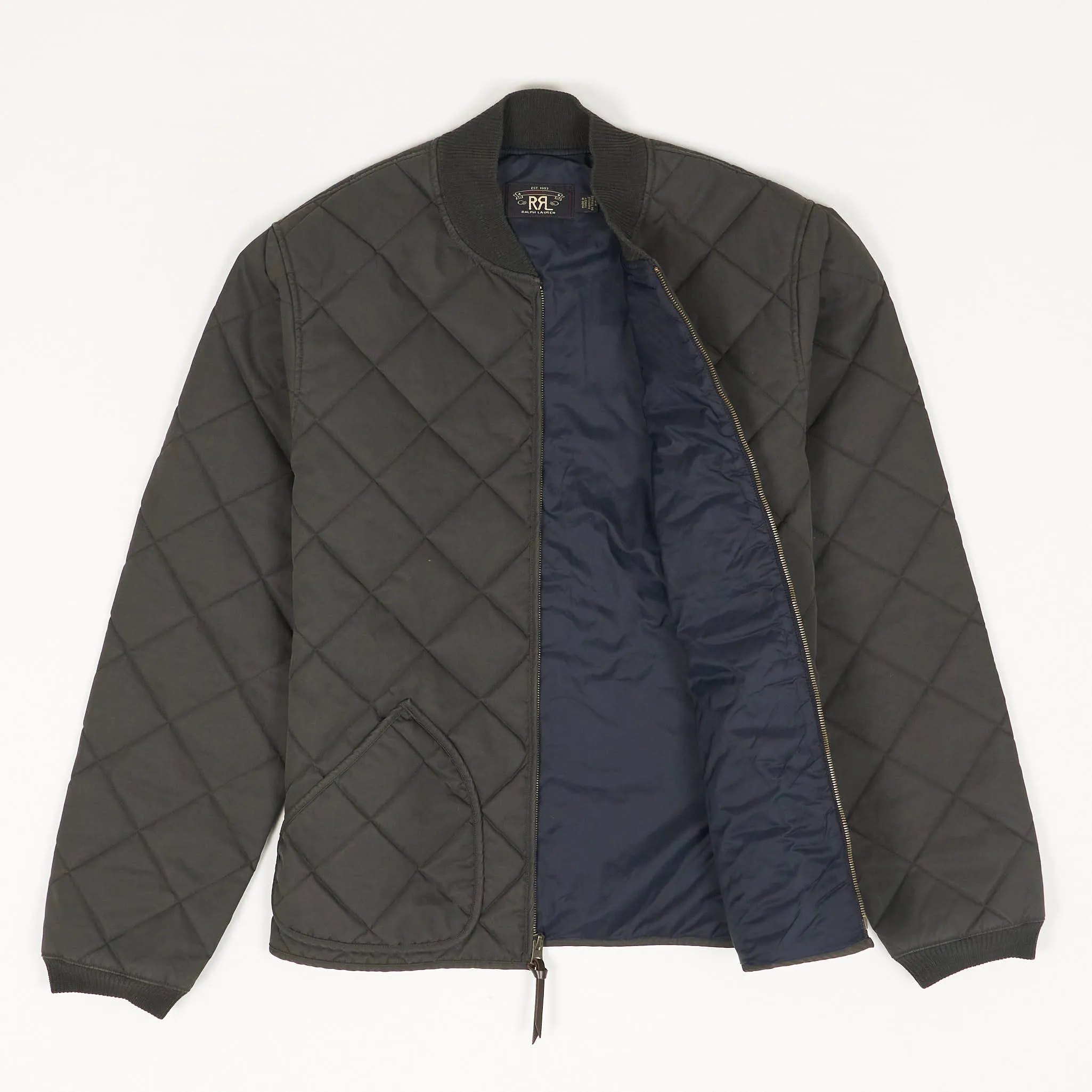Double RL Quilted Bomber Jacket sold by DeeCee style product image thumbnail 2