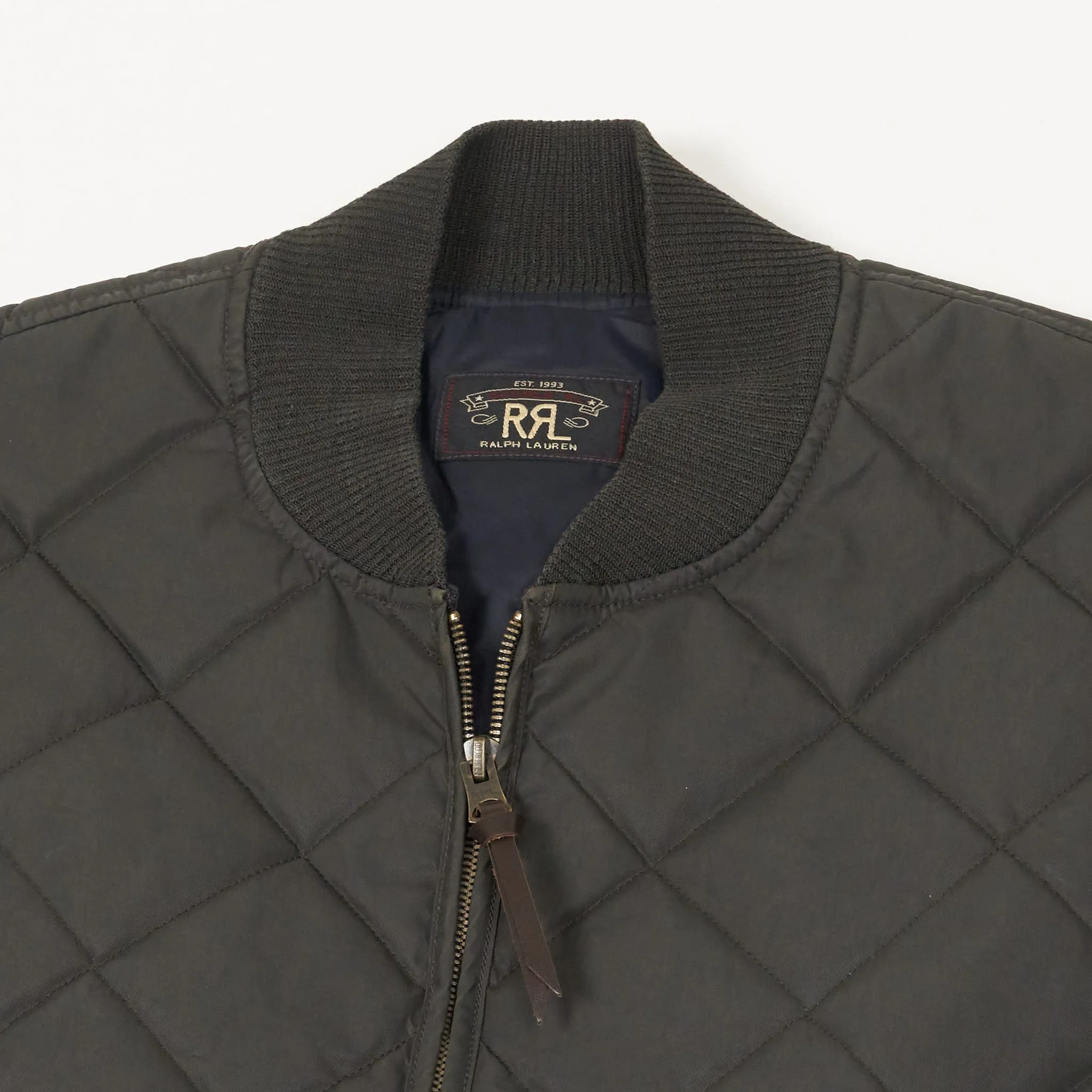 Double RL Quilted Bomber Jacket sold by DeeCee style product image thumbnail 4