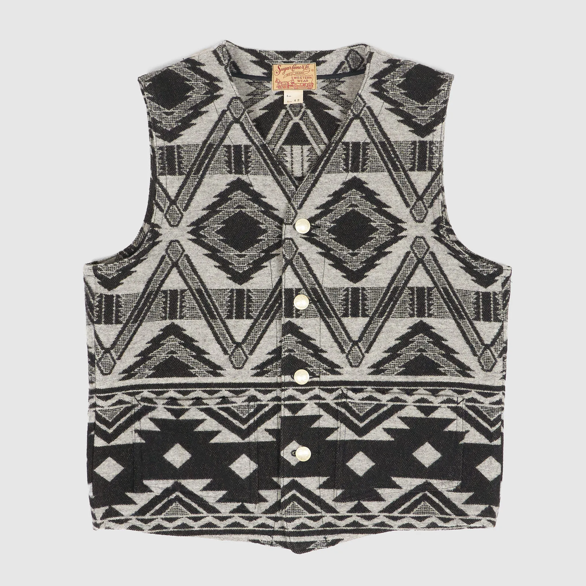 Sugar Cane J Native Vest sold by DeeCee style