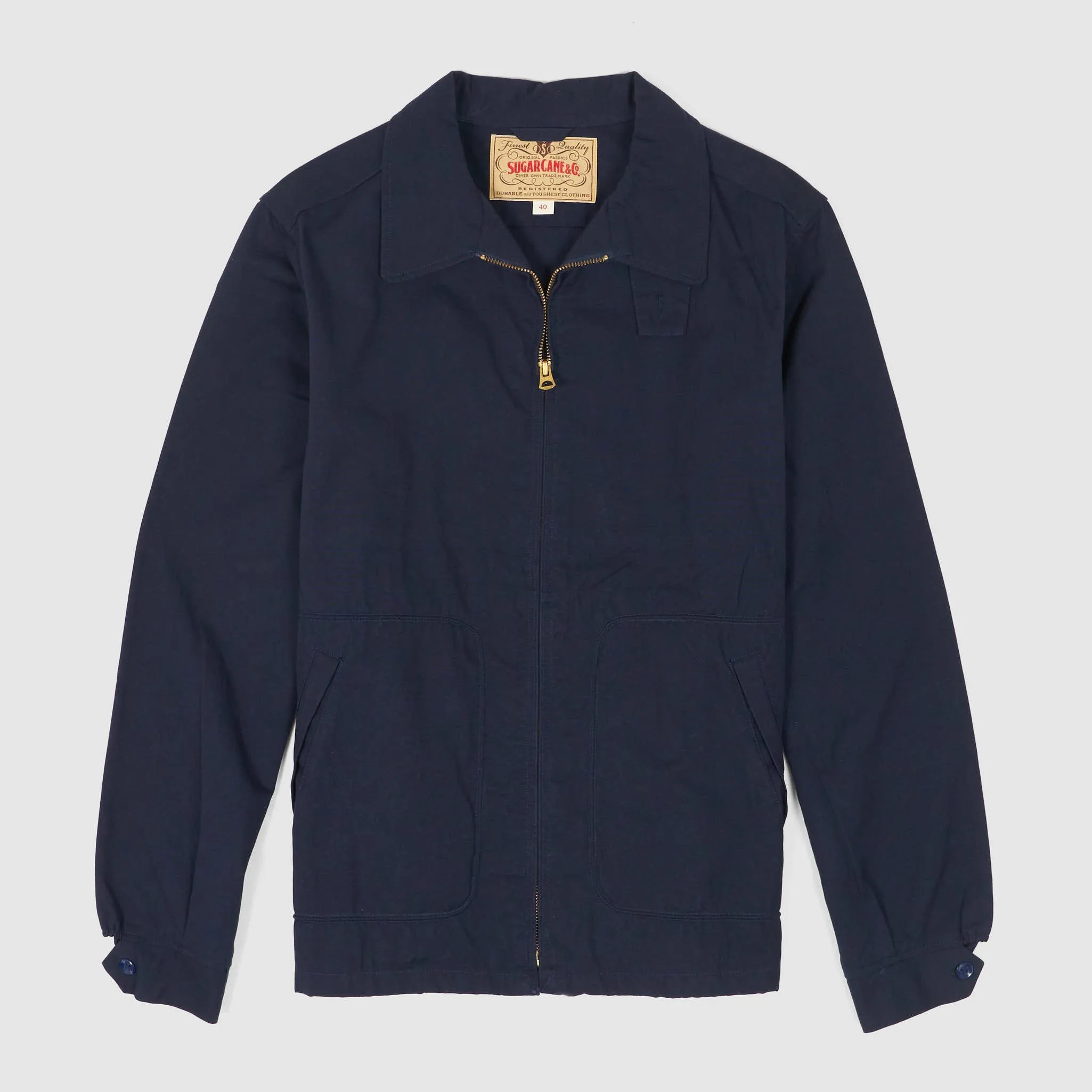 Sugar Cane Hot-Rod Work Jacket sold by DeeCee style