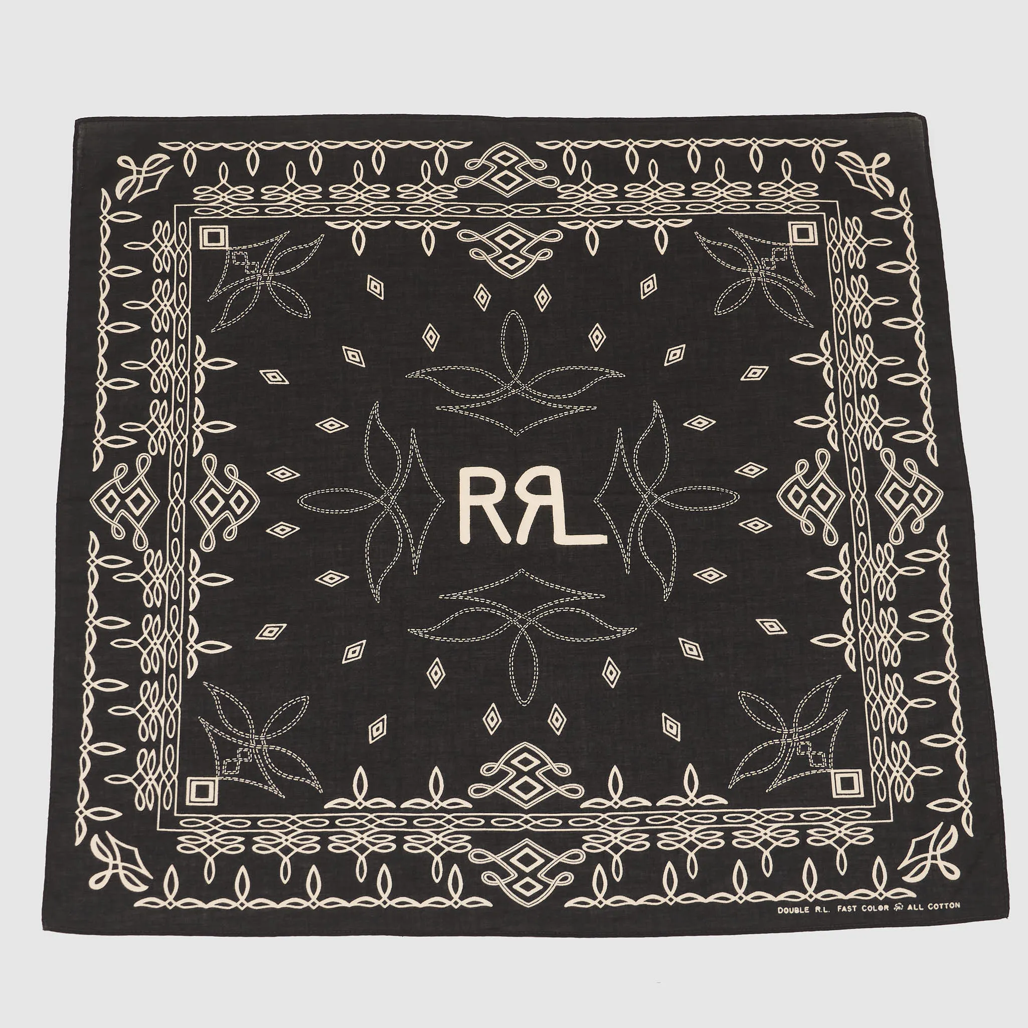 Double RL Cotton Western Bandana sold by DeeCee style