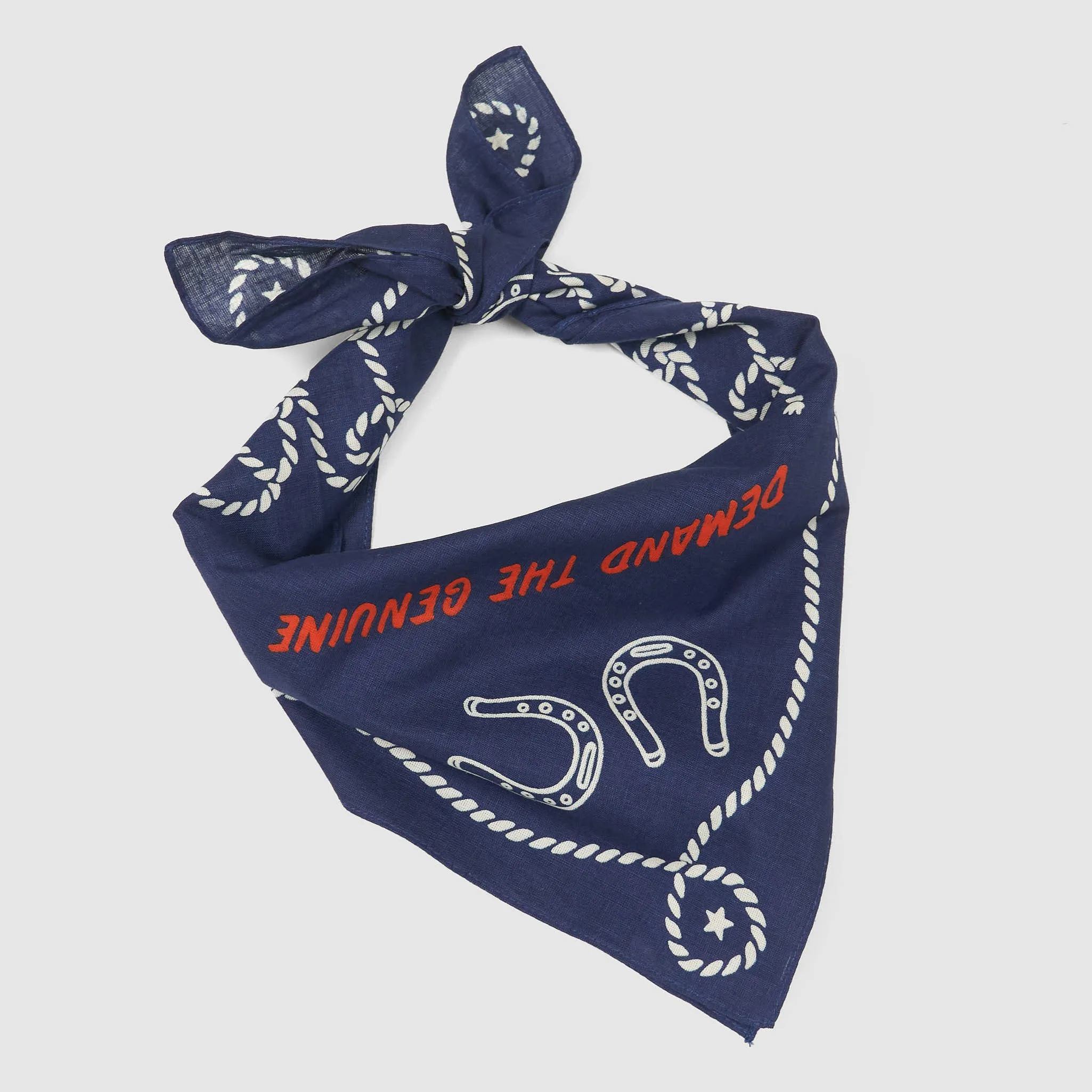 Double RL Fit Well Built Wel Western Cotton Bandana sold by DeeCee style product image thumbnail 2