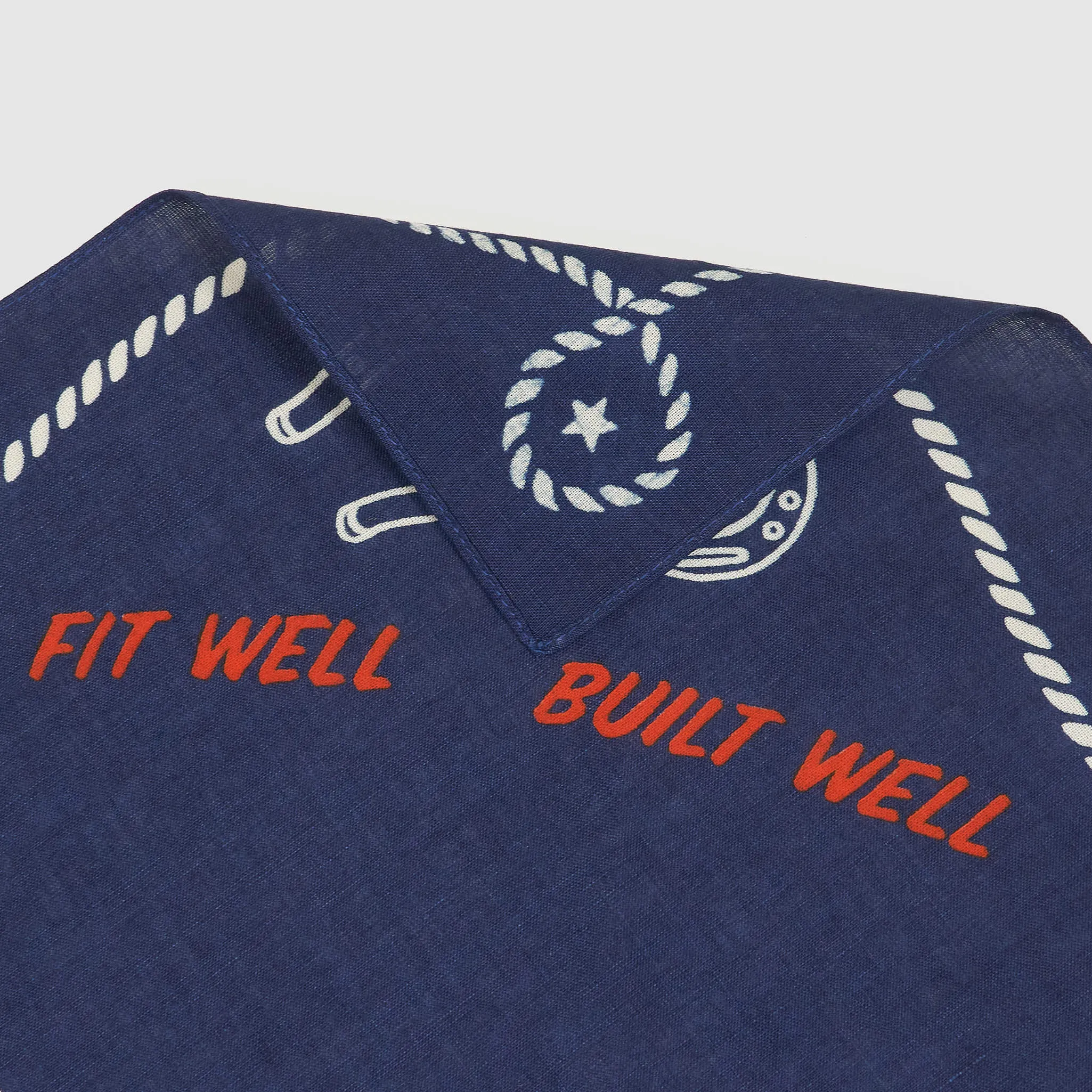 Double RL Fit Well Built Wel Western Cotton Bandana sold by DeeCee style product image thumbnail 5