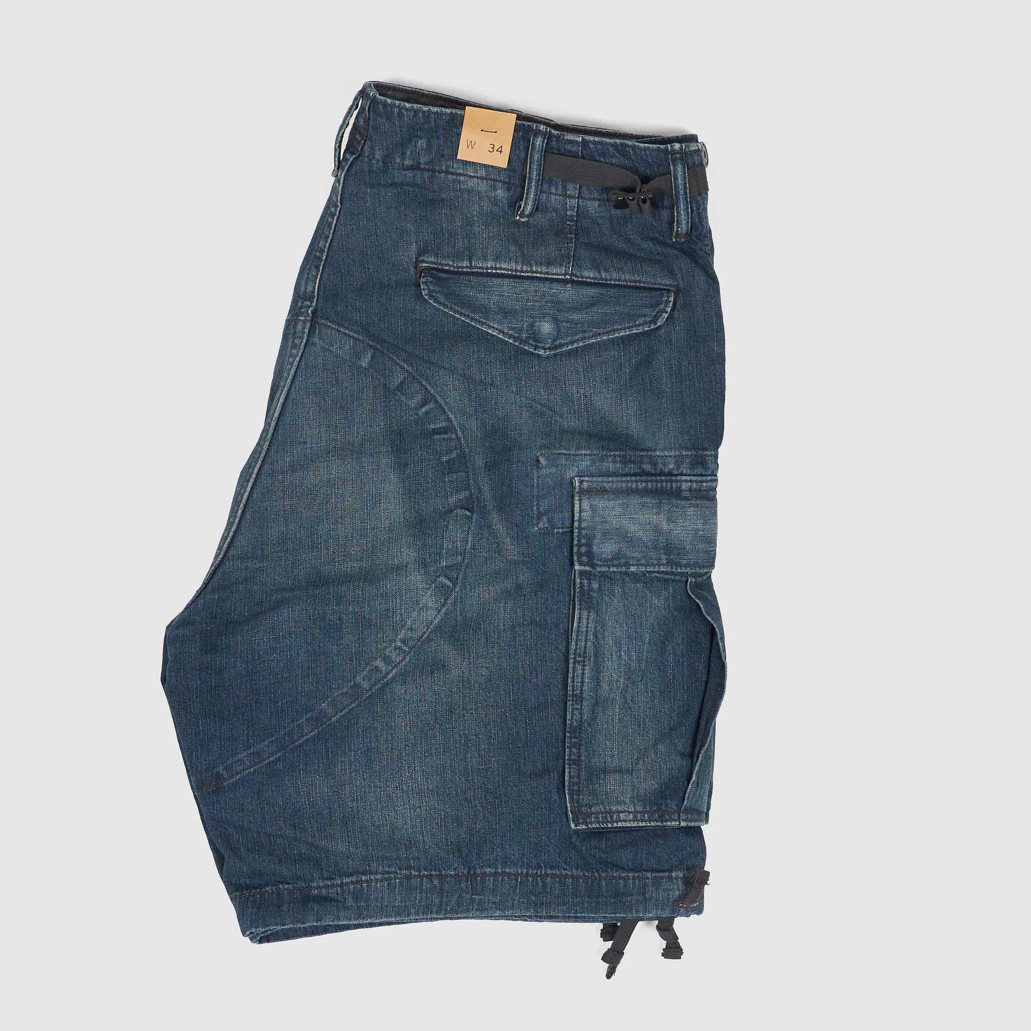 Double RL Regiment Denim Cargo Short sold by DeeCee style product image thumbnail 2