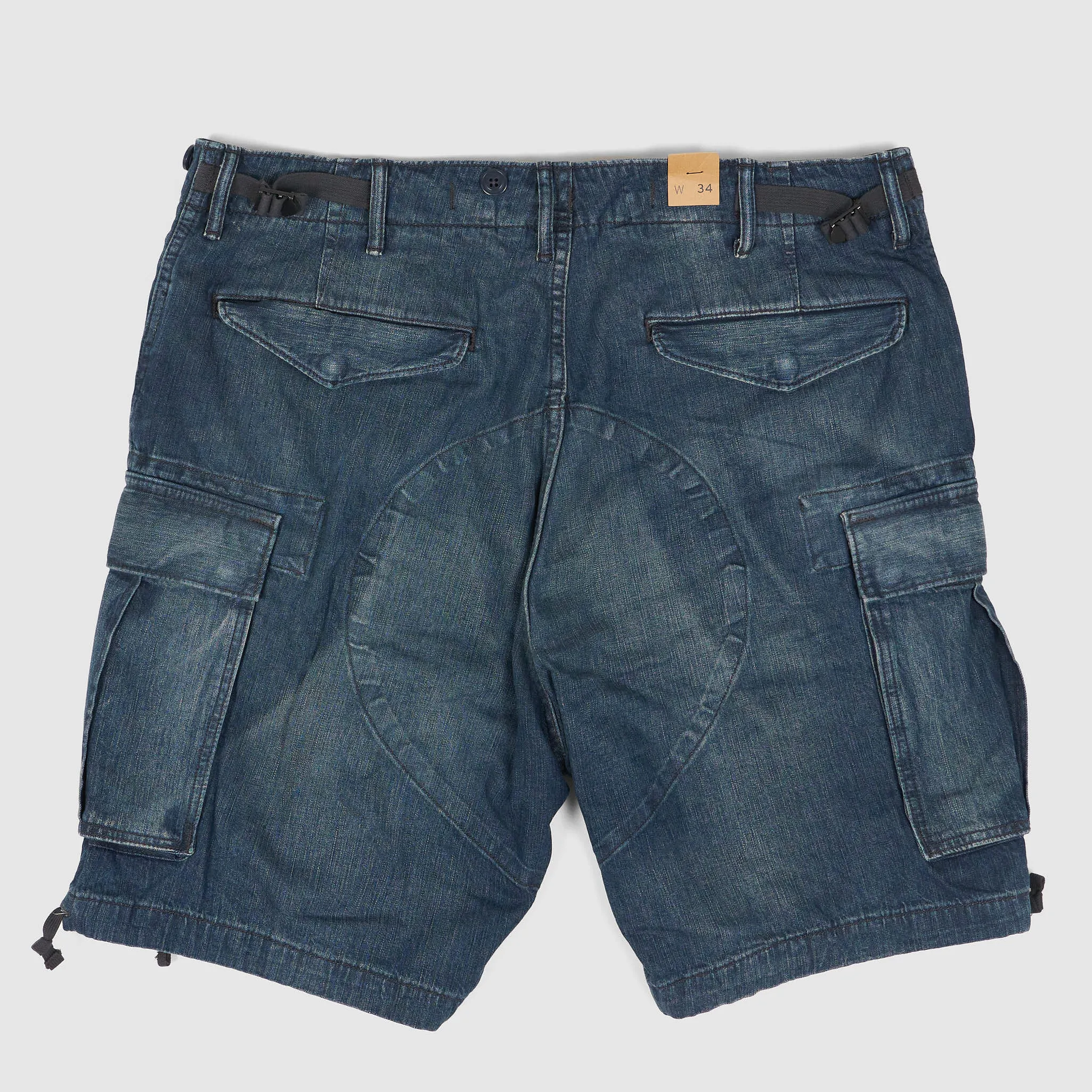 Double RL Regiment Denim Cargo Short sold by DeeCee style product image thumbnail 3