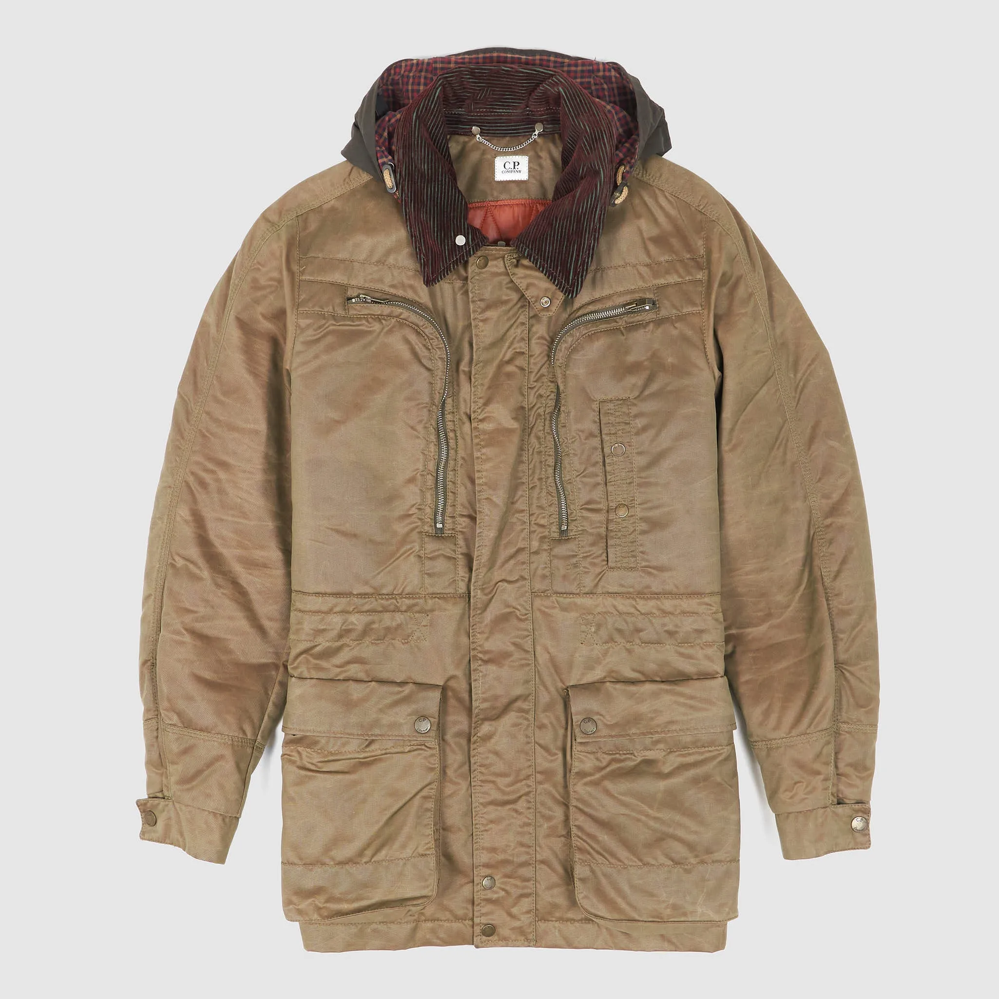 C.P Company Goggles Short Parka Car Coat sold by DeeCee style