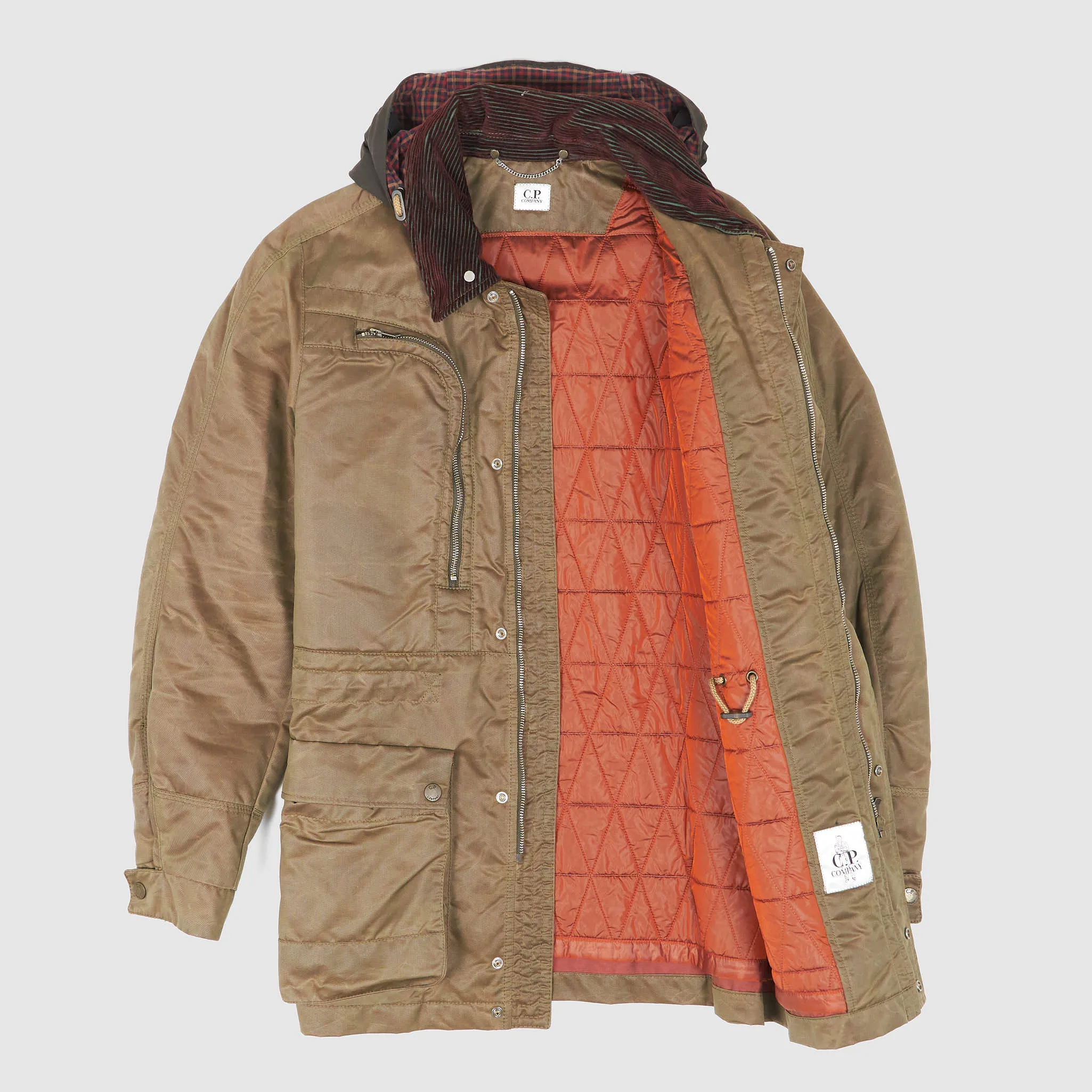 C.P Company Goggles Short Parka Car Coat sold by DeeCee style product image thumbnail 2