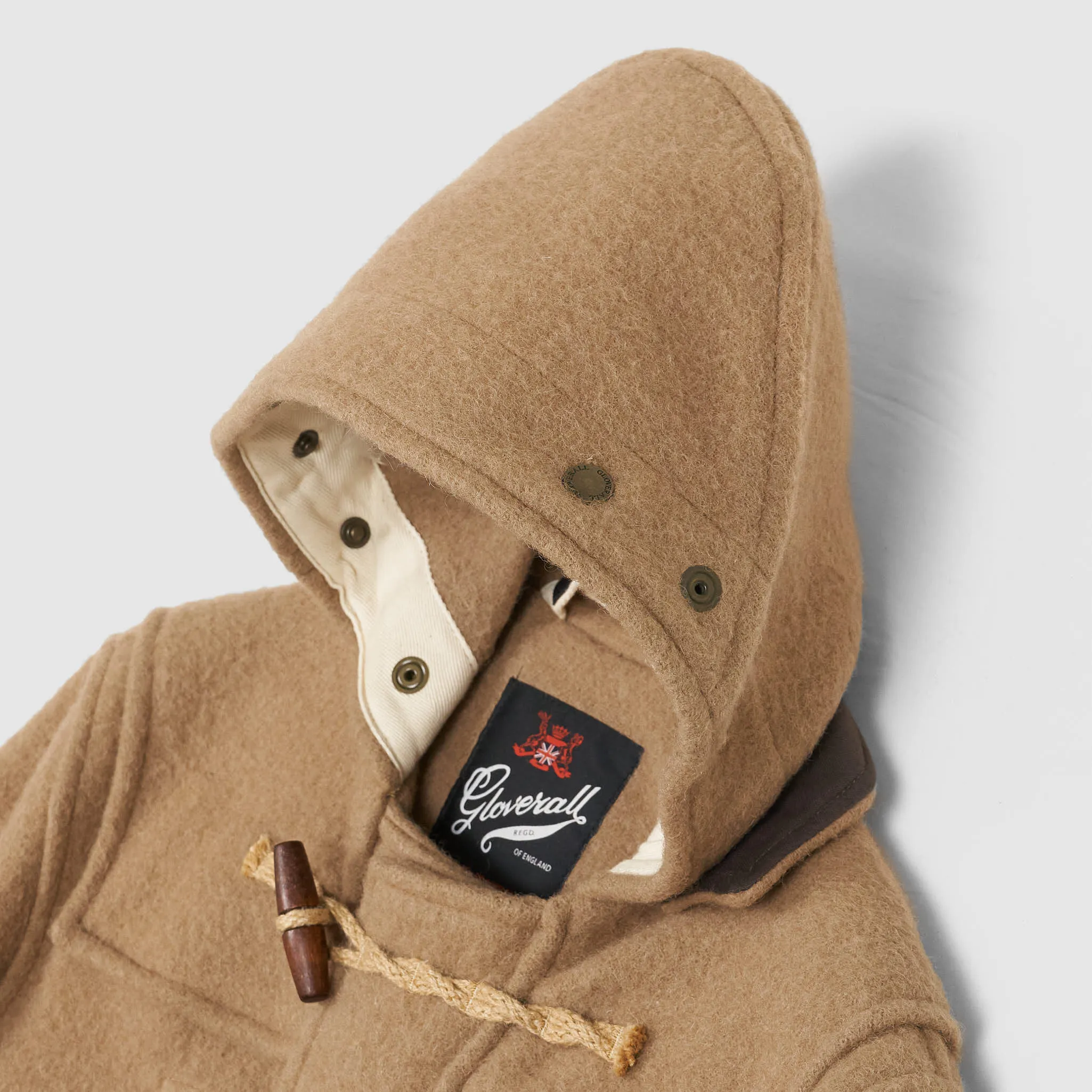 Gloverall Medium Length Original Monty Duffle Coat sold by DeeCee style product image thumbnail 4