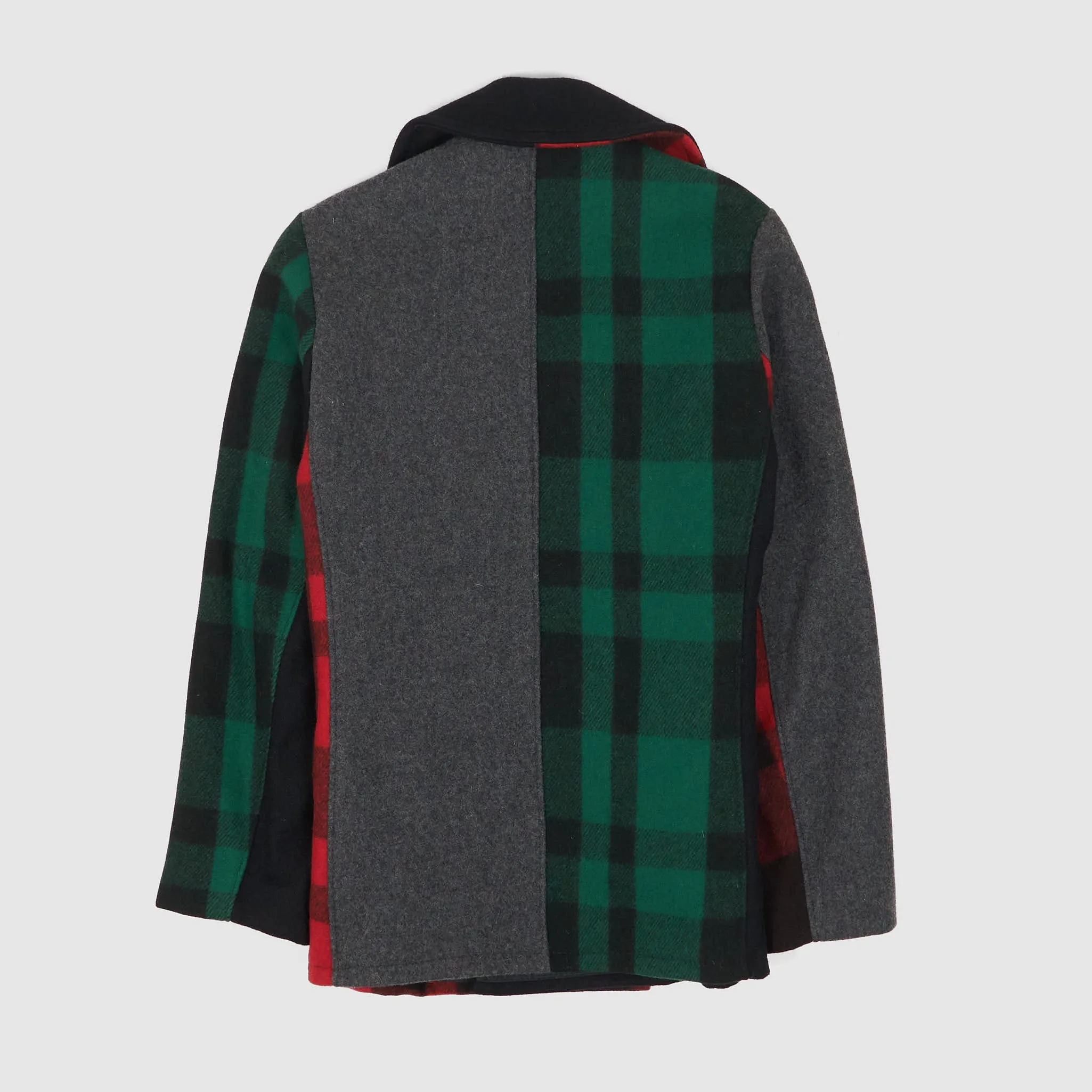 Schott Patchwork Multicolor P-Coat sold by DeeCee style product image thumbnail 3