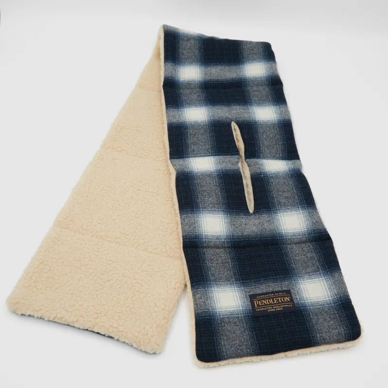 Neighborhood x Pendleton Plaid Boa Muffler sold by DeeCee style