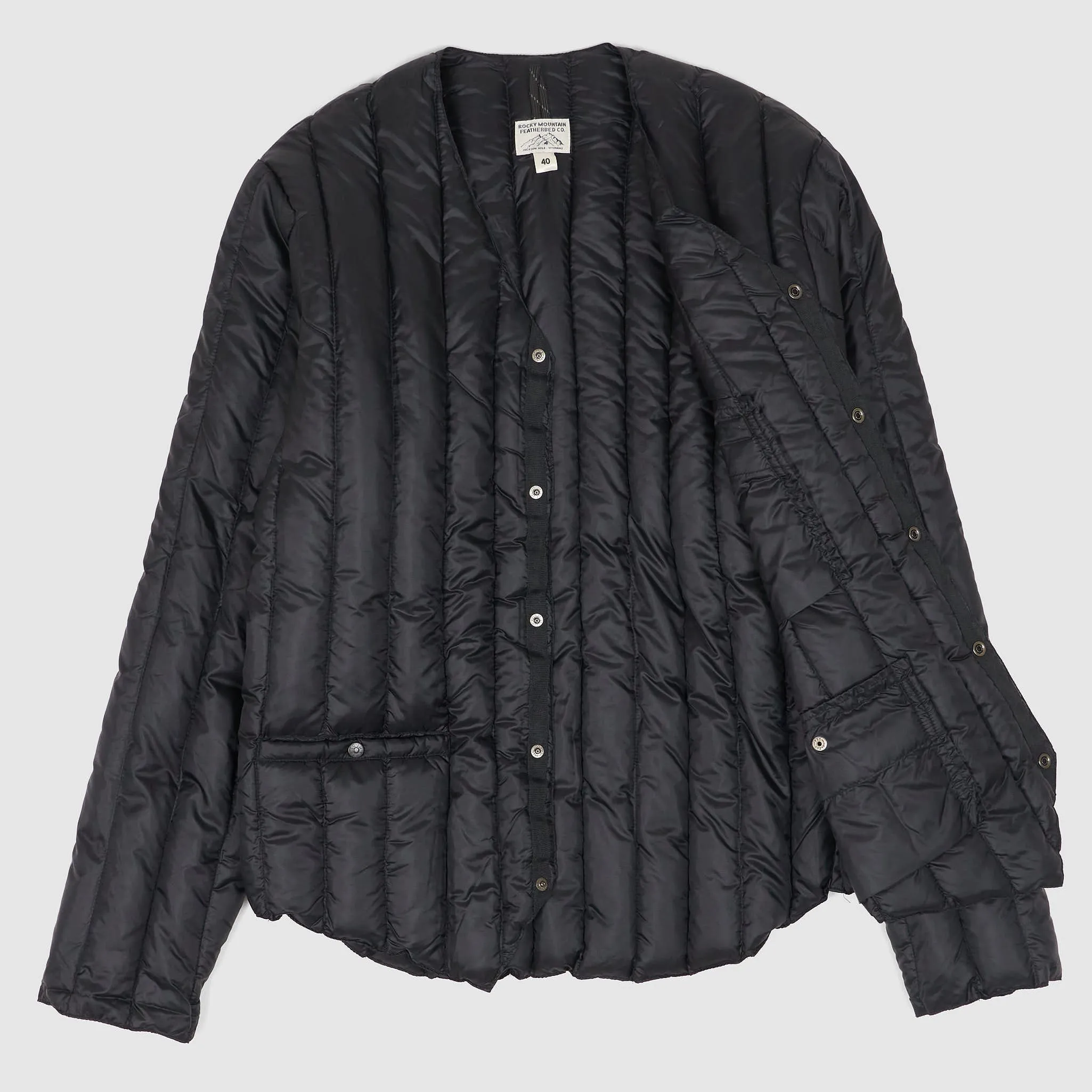 Rocky Mountain Featherbed V-Neck 6 Month Lightweight Down Cardigan sold by DeeCee style product image thumbnail 2