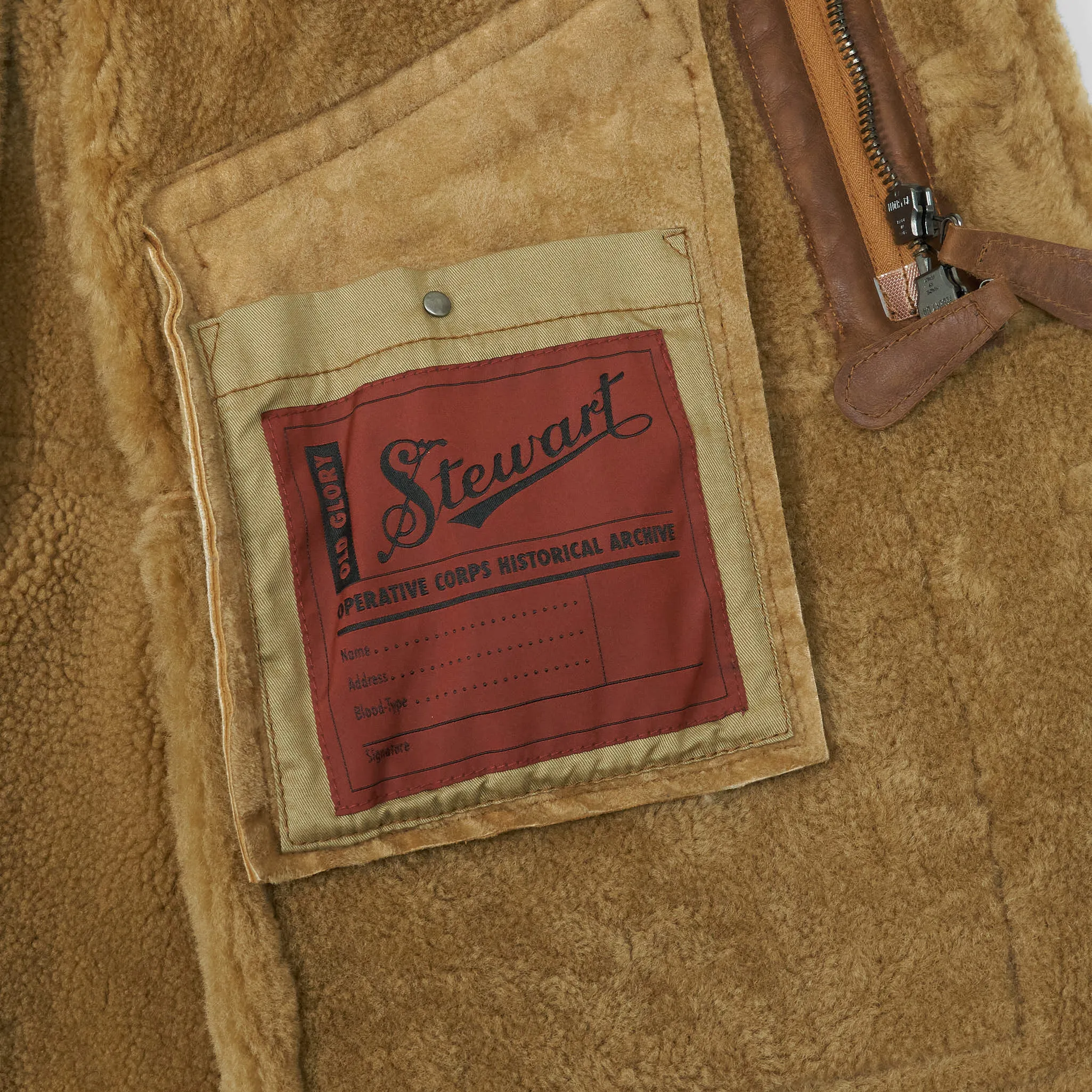 Stewart B-7 Shearling Parka sold by DeeCee style product image thumbnail 4