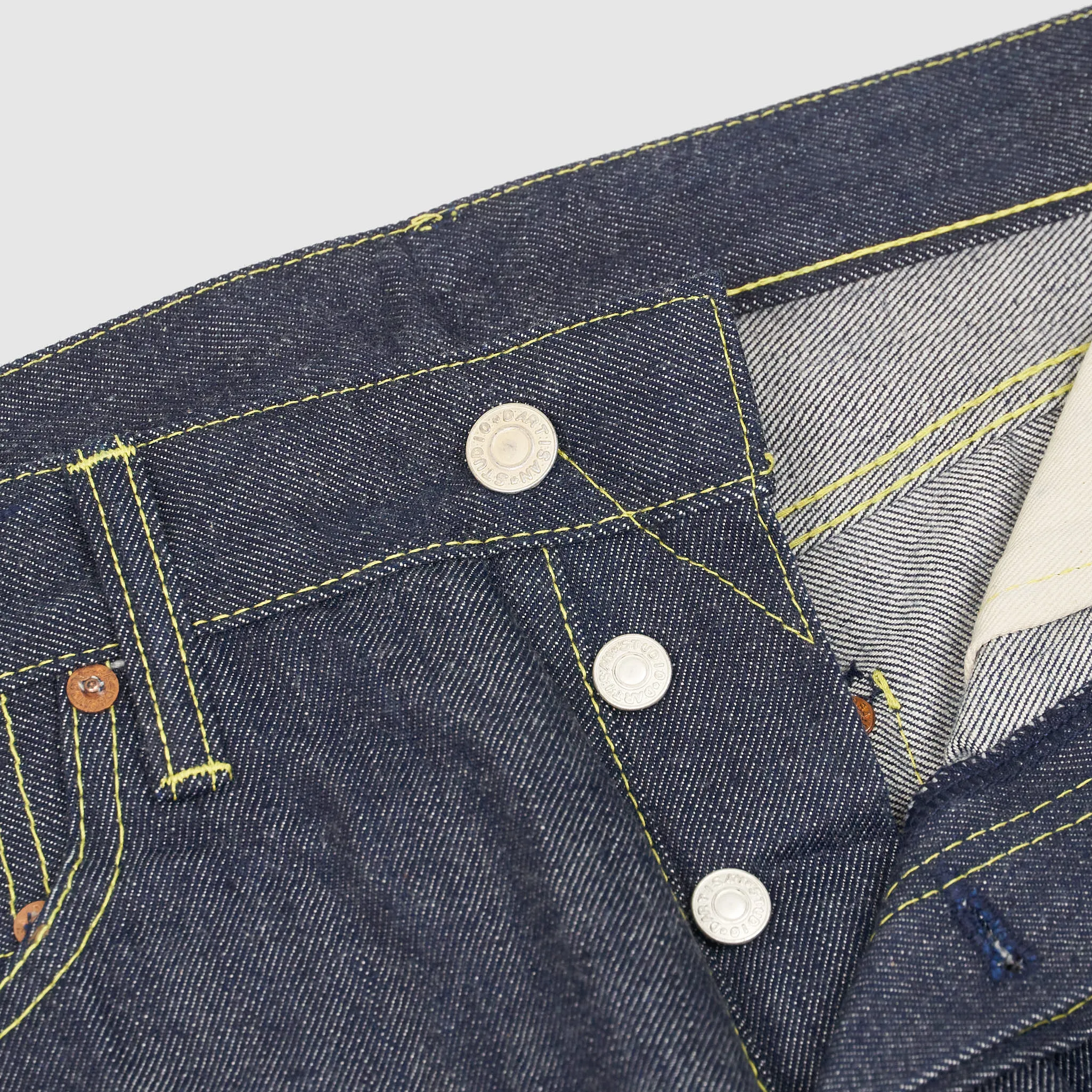Studio D'Artisan Original Loose Fitted 5 Pocket Denim Selvage Jeans sold by DeeCee style product image thumbnail 5
