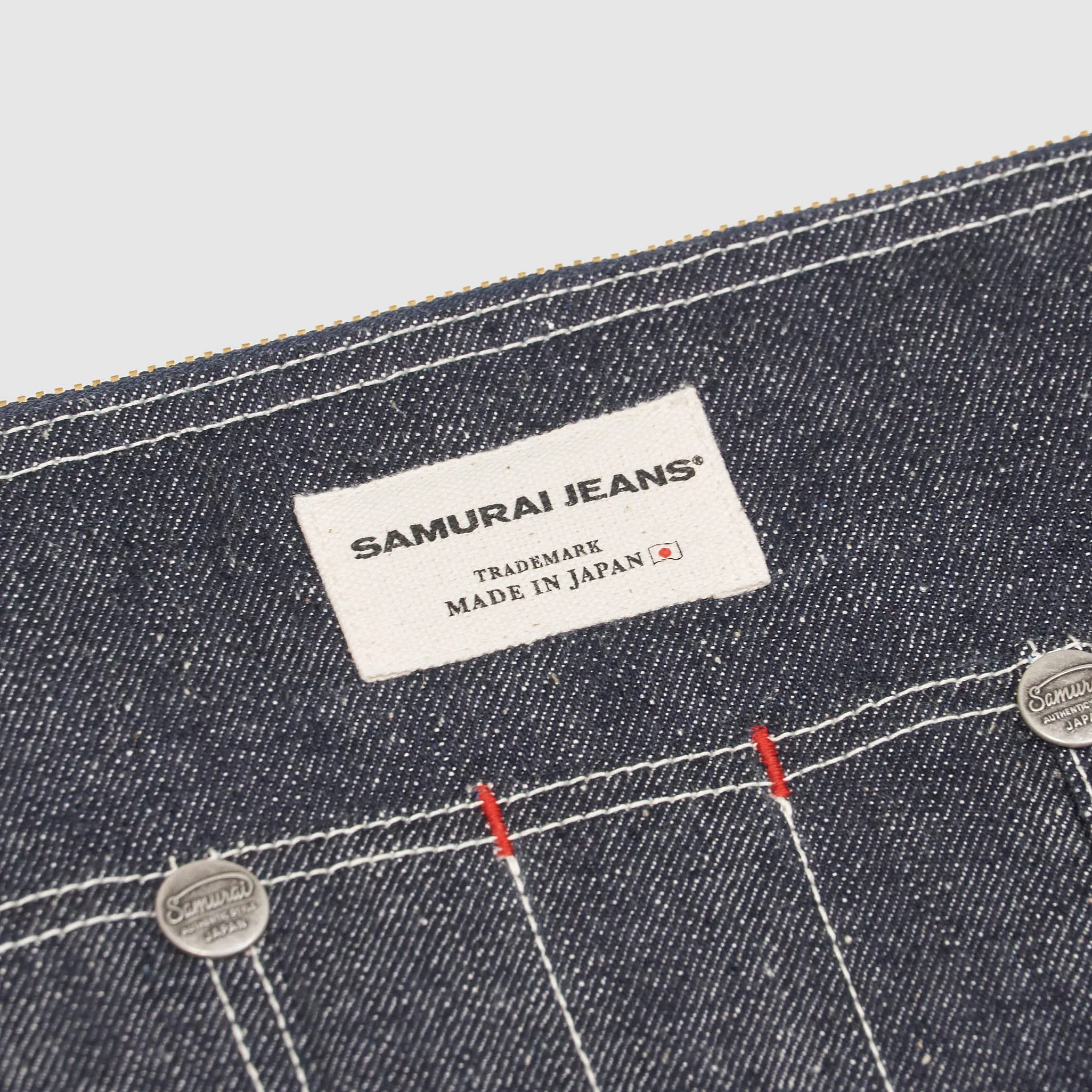 Samurai 15oz. Denim Cover Notebook Bag sold by DeeCee style product image thumbnail 2