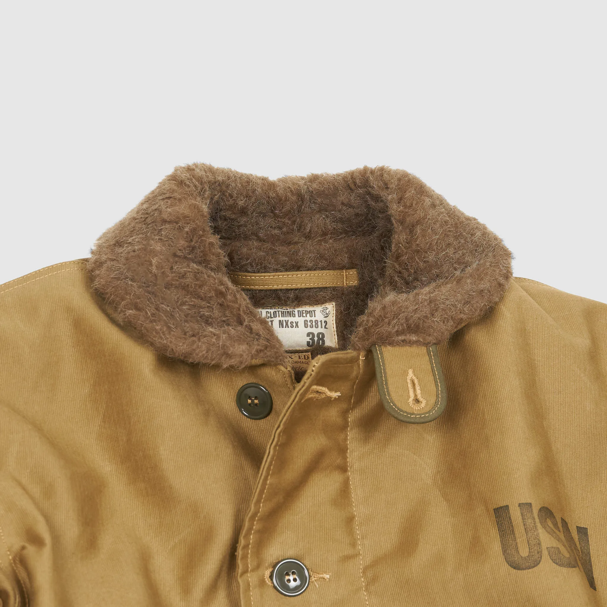 Buzz Rickson's N-1 Jungle Cloth Deck Jacket Demotex sold by DeeCee style product image thumbnail 4