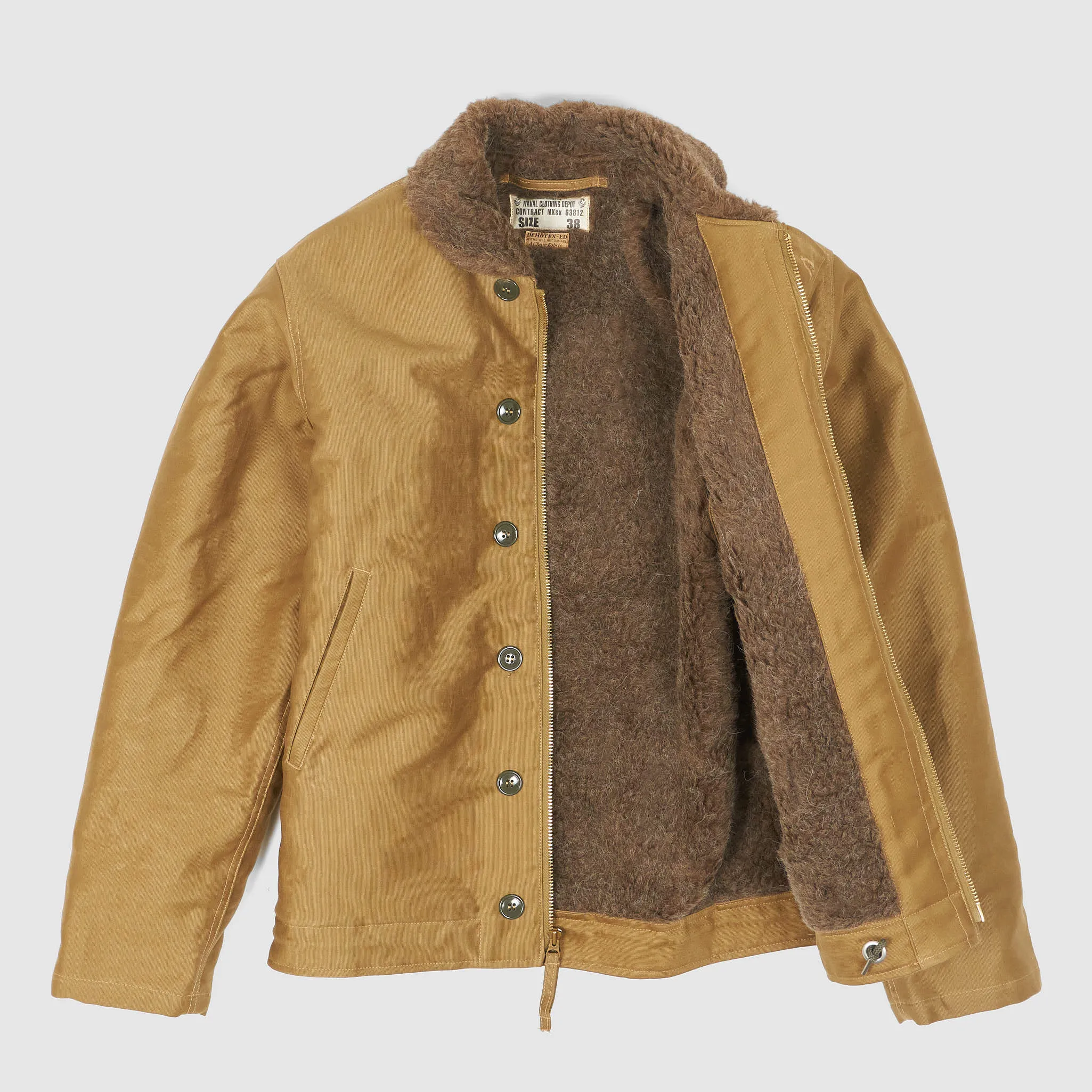 Buzz Rickson's N-1 Jungle Cloth Deck Jacket Demotex sold by DeeCee style product image thumbnail 2