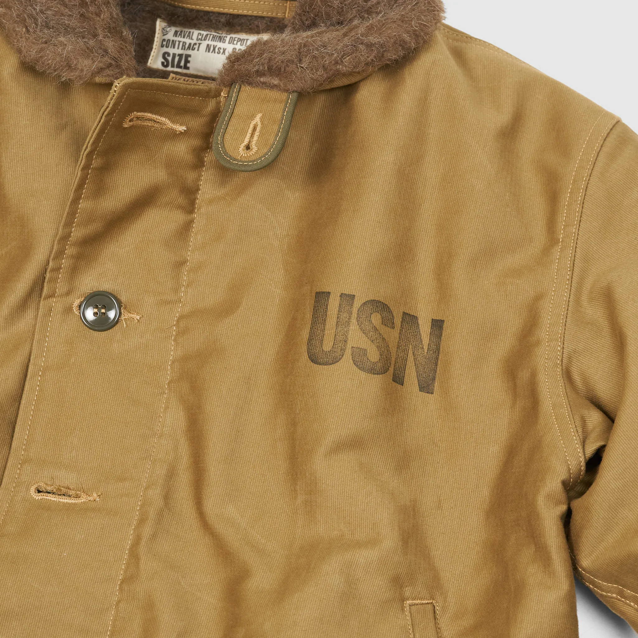 Buzz Rickson's N-1 Jungle Cloth Deck Jacket Demotex sold by DeeCee style product image thumbnail 5